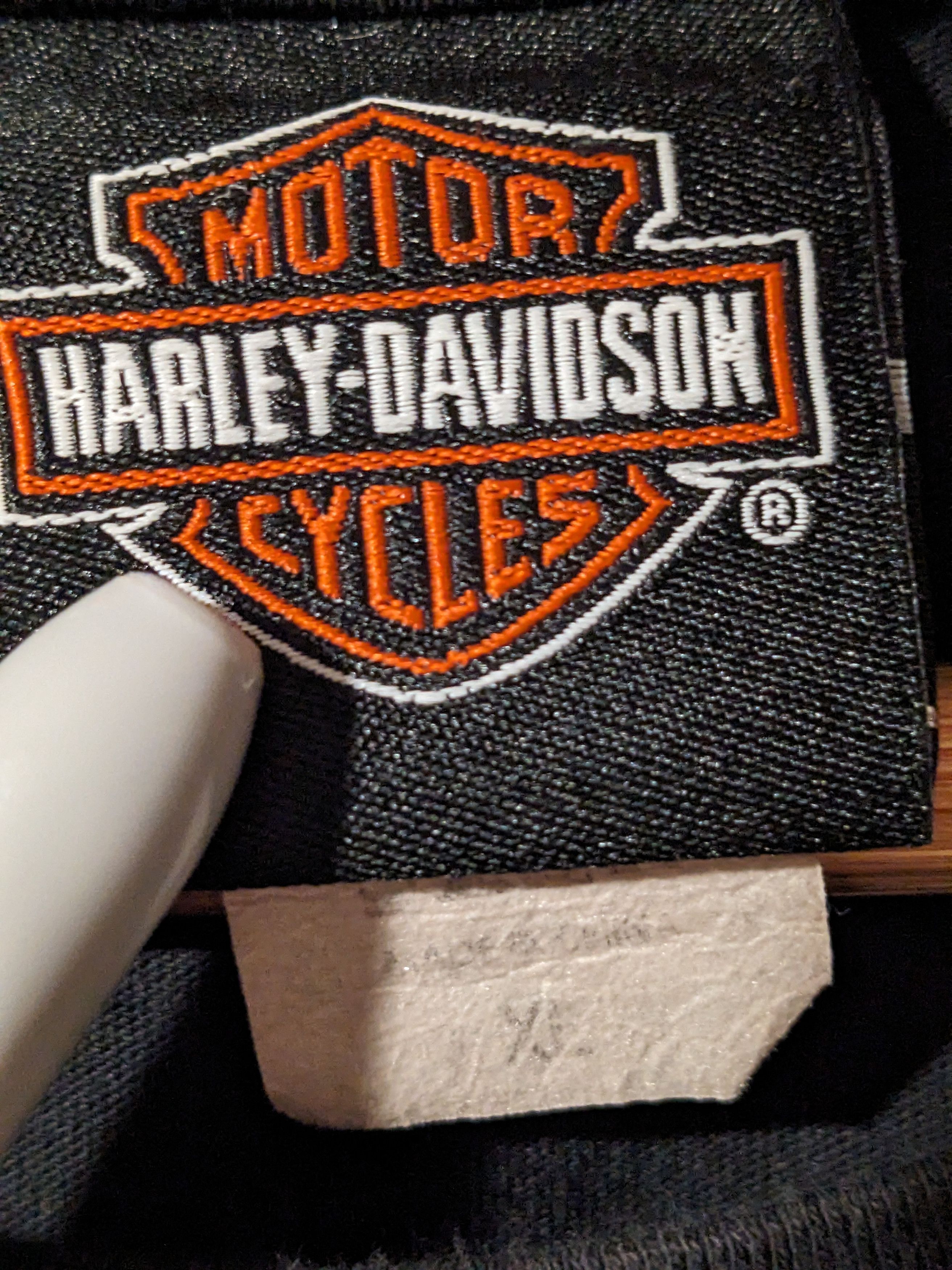Harley Davidson Harley-Davidson Motorcycle Logo Skull Black X-Large T-Shirt Size US XL / EU 56 / 4 - 5 Thumbnail