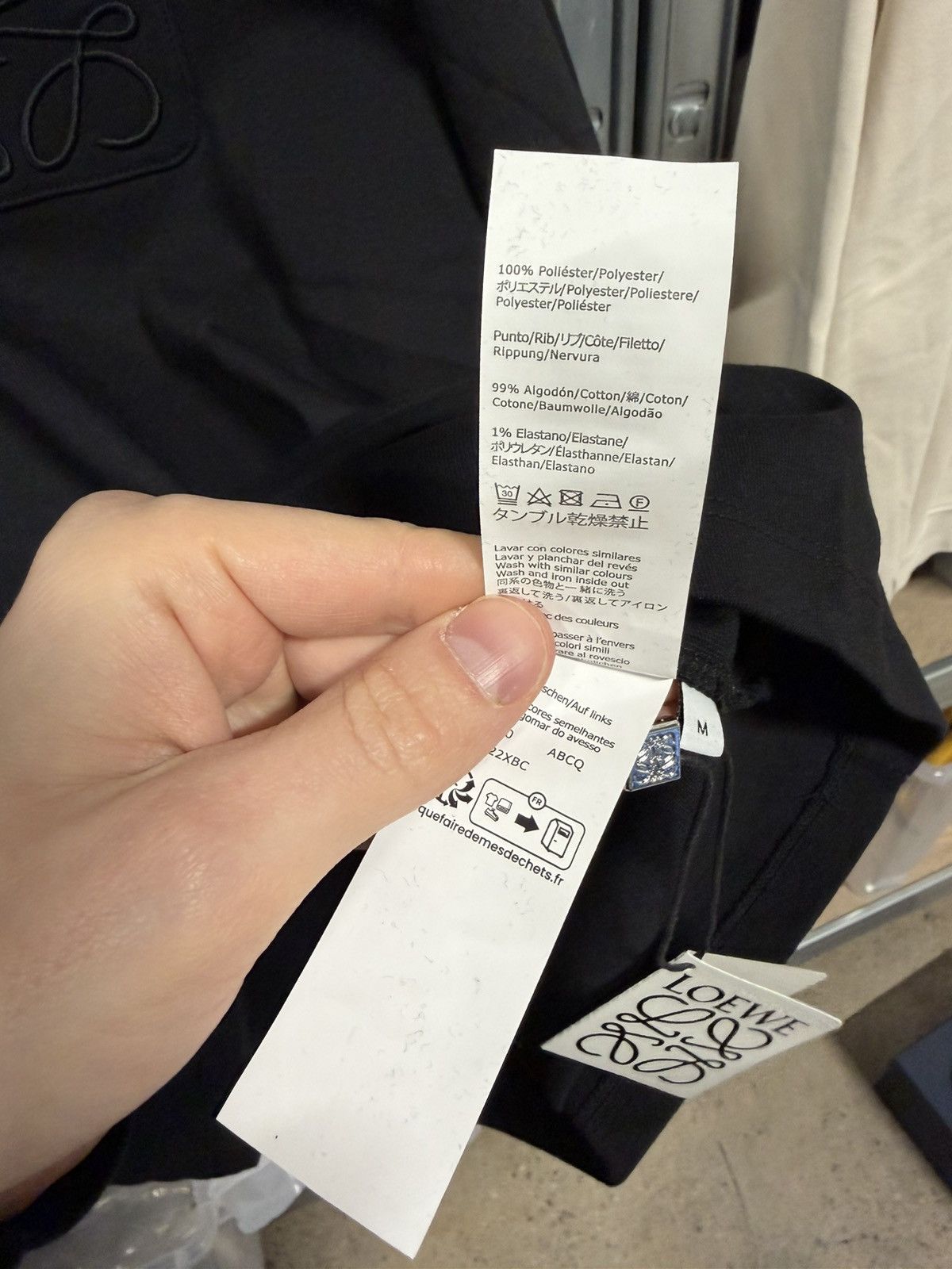 Loewe Loewe Anagram T-Shirt NEW 650$ Size US M / EU 48-50 / 2 - 5 Thumbnail