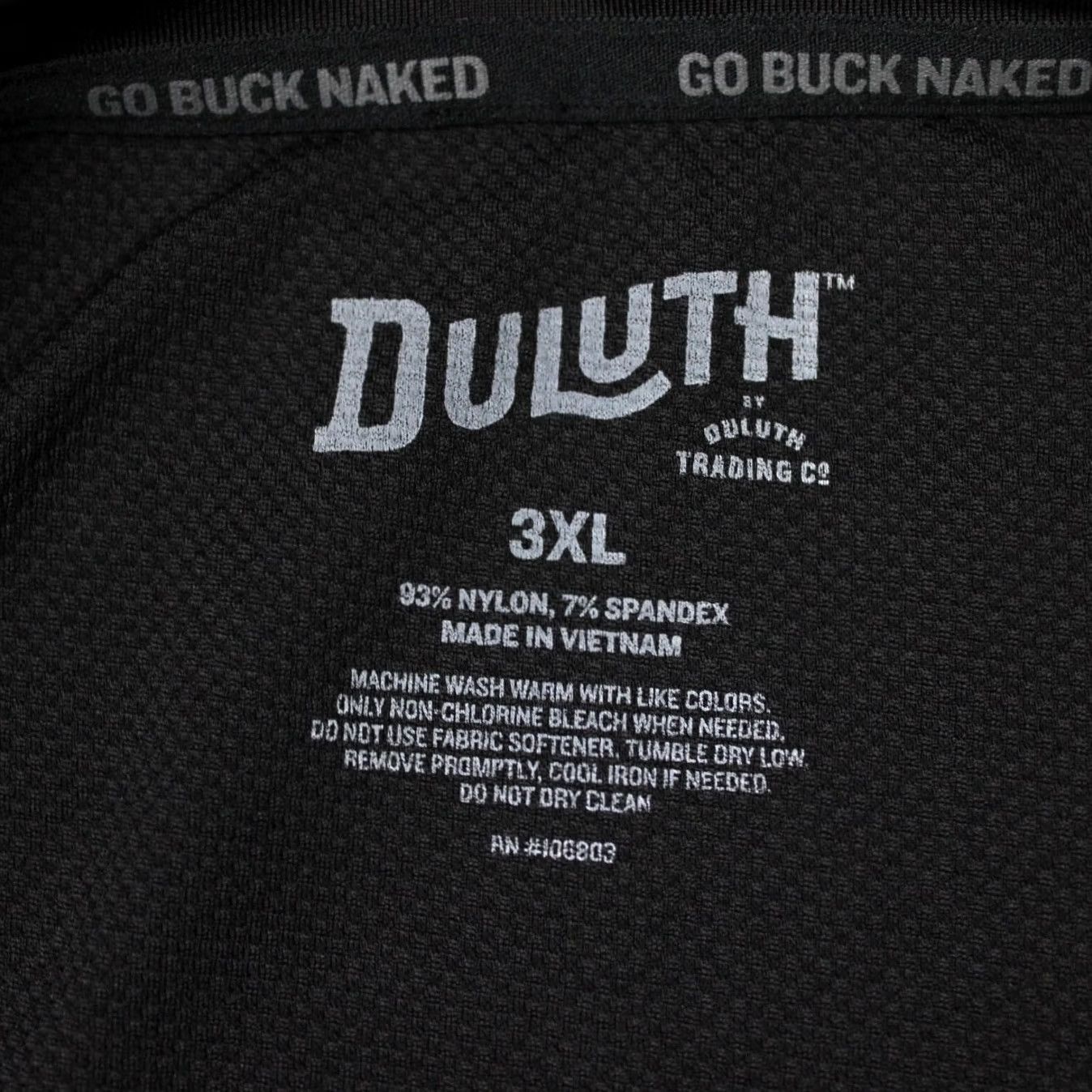 Vintage Duluth Buck Naked Shirt Mens 3XL Black Base Layer L/S Crew Neck Jersey Pullover Shirt & Pants Set Outdoor Hiking Size US XXL / EU 58 / 5 - 4 Thumbnail