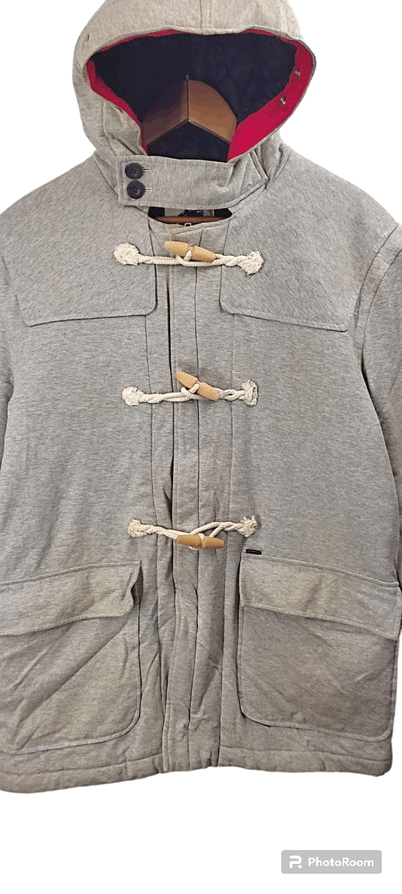 Xlarge X LARGE DUFFLE COAT JACKET Size US L / EU 52-54 / 3 - 7 Thumbnail