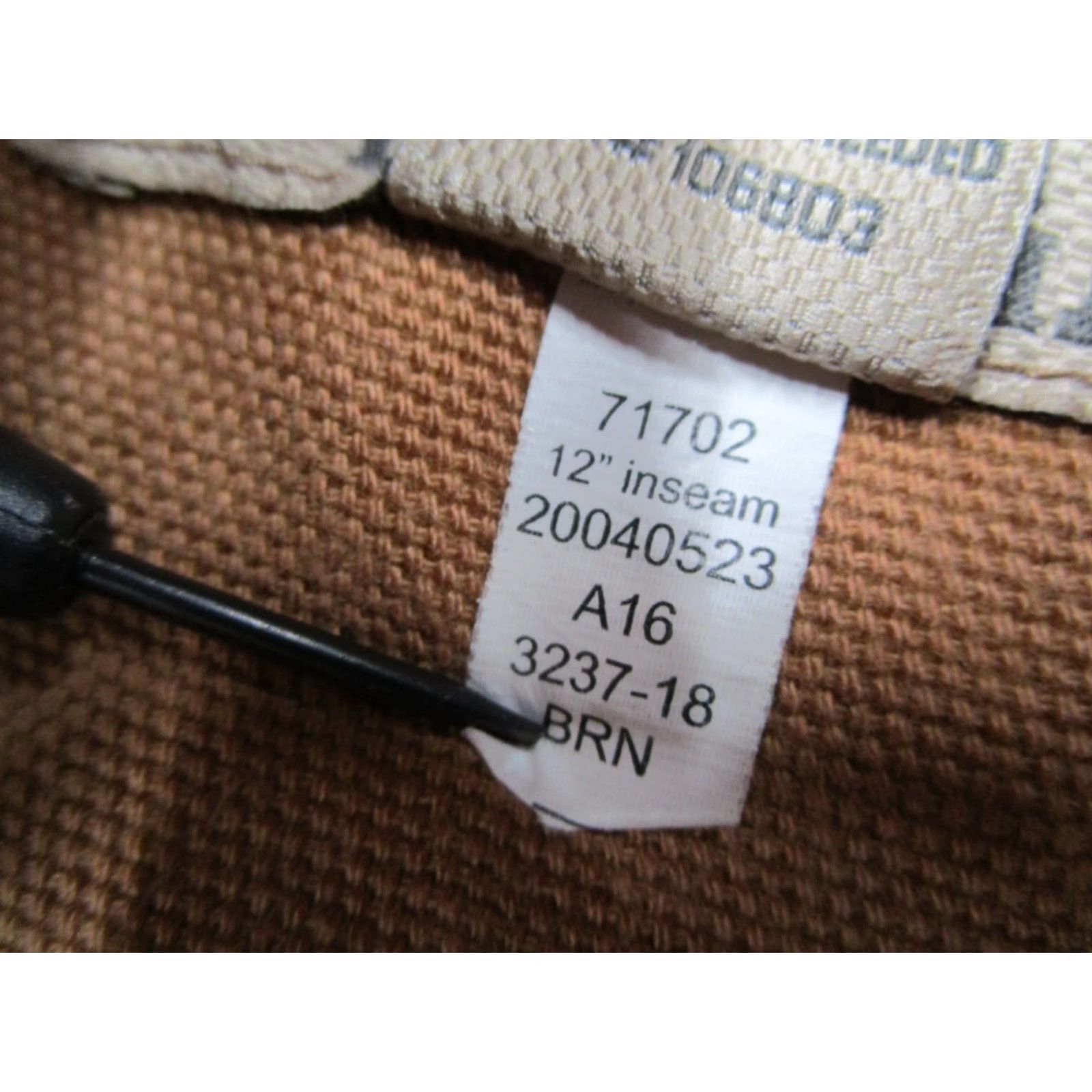 Vintage VINTAGE Duluth Men's Cargo Shorts 44 Brown Canvas Casual Workwear Relaxed Fit 12" Inseam Size US 44 / EU 60 - 3 Thumbnail