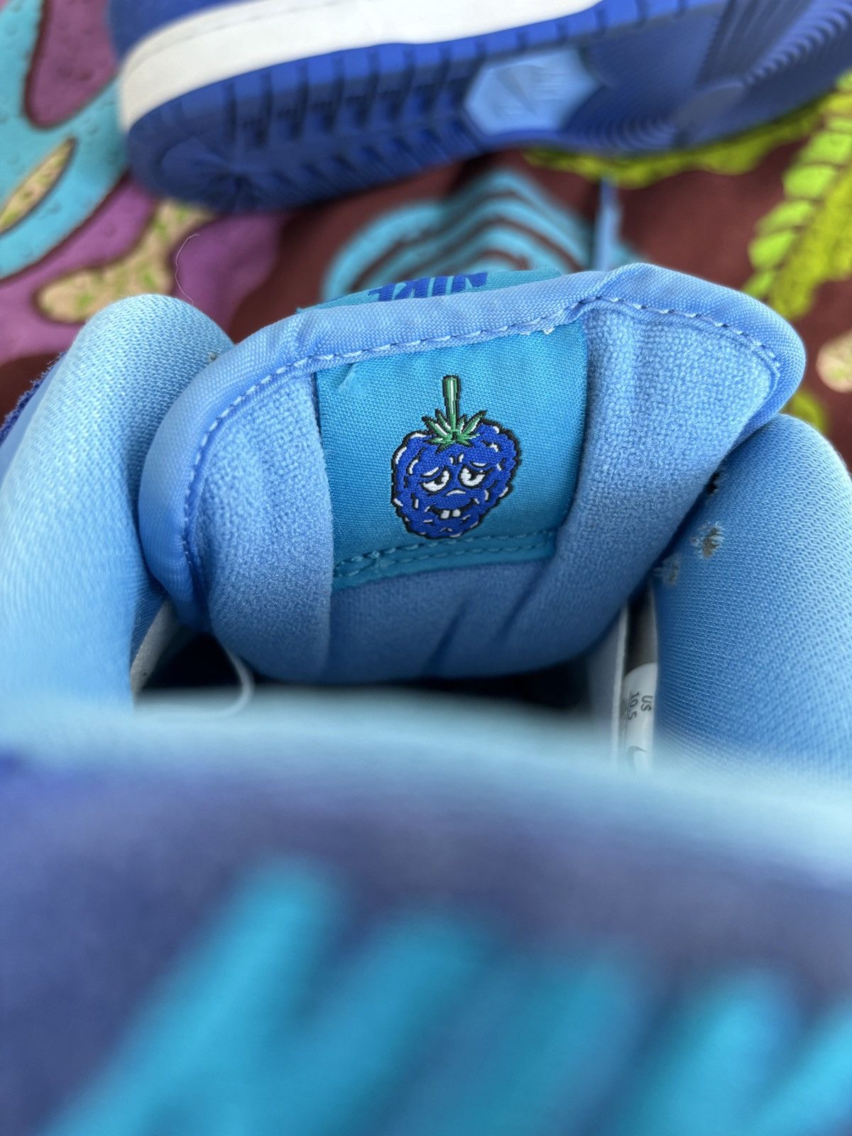 Nike Nike SB Dunk Low Blue Raspberry Size US 10.5 / EU 43-44 - 4 Thumbnail
