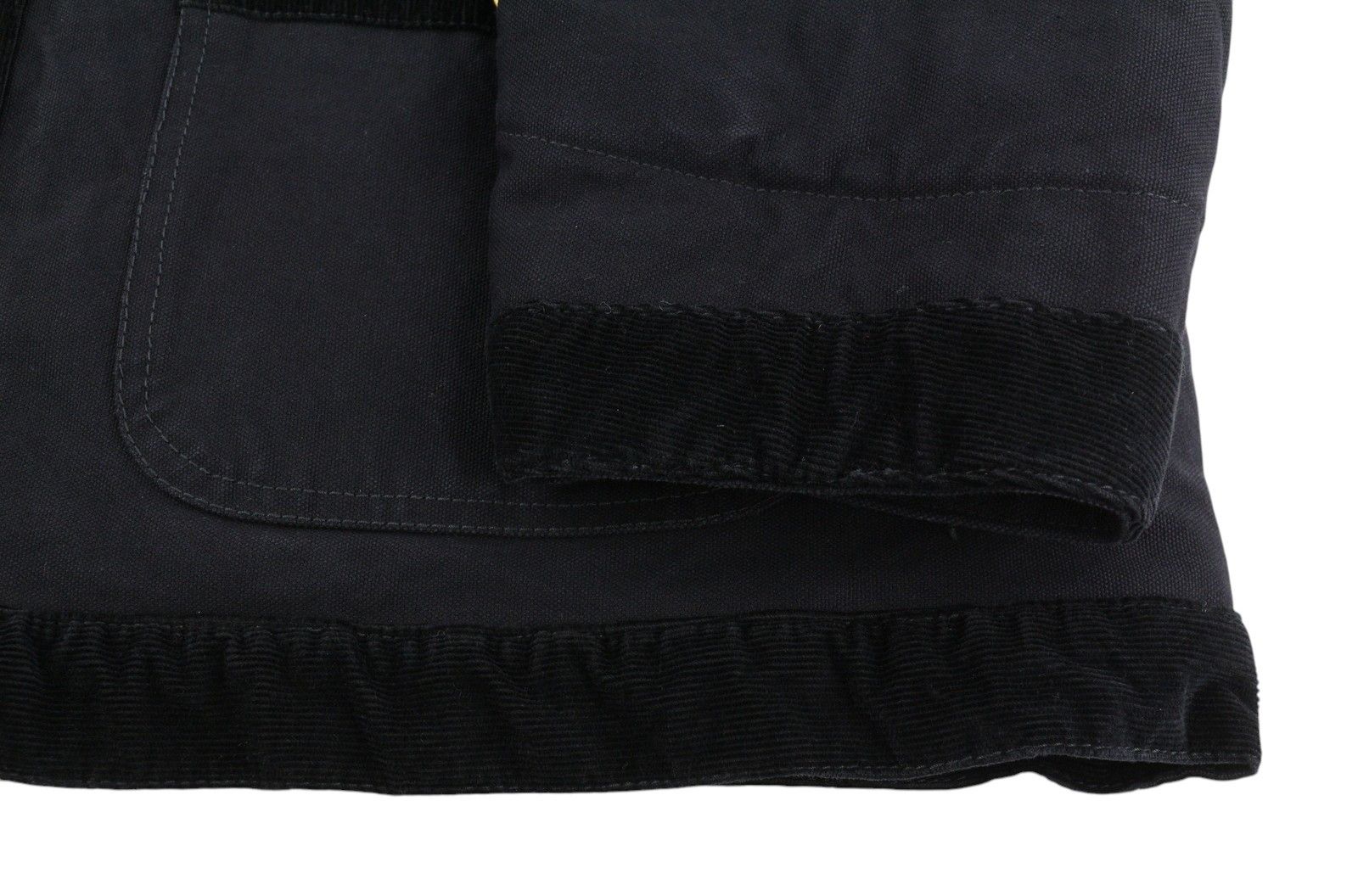 R13 CORD TRIMMED CHORE M Shadow Black Insulated Button-Up 86585 Size M / US 6-8 / IT 42-44 - 6 Thumbnail