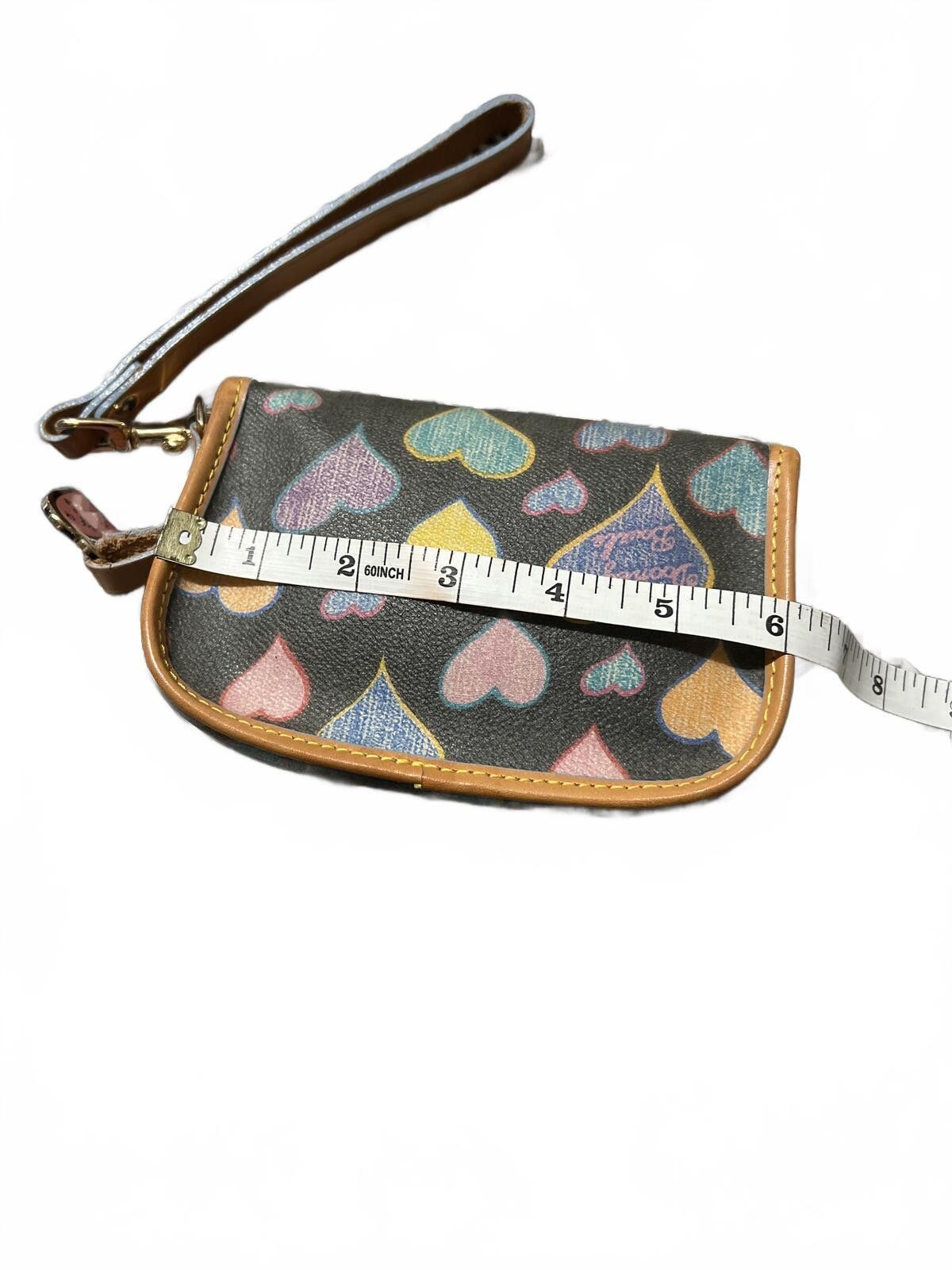 Dooney & Bourke Dooney & Bourke Heart Print Wristlet Wallet Size ONE SIZE - 4 Thumbnail
