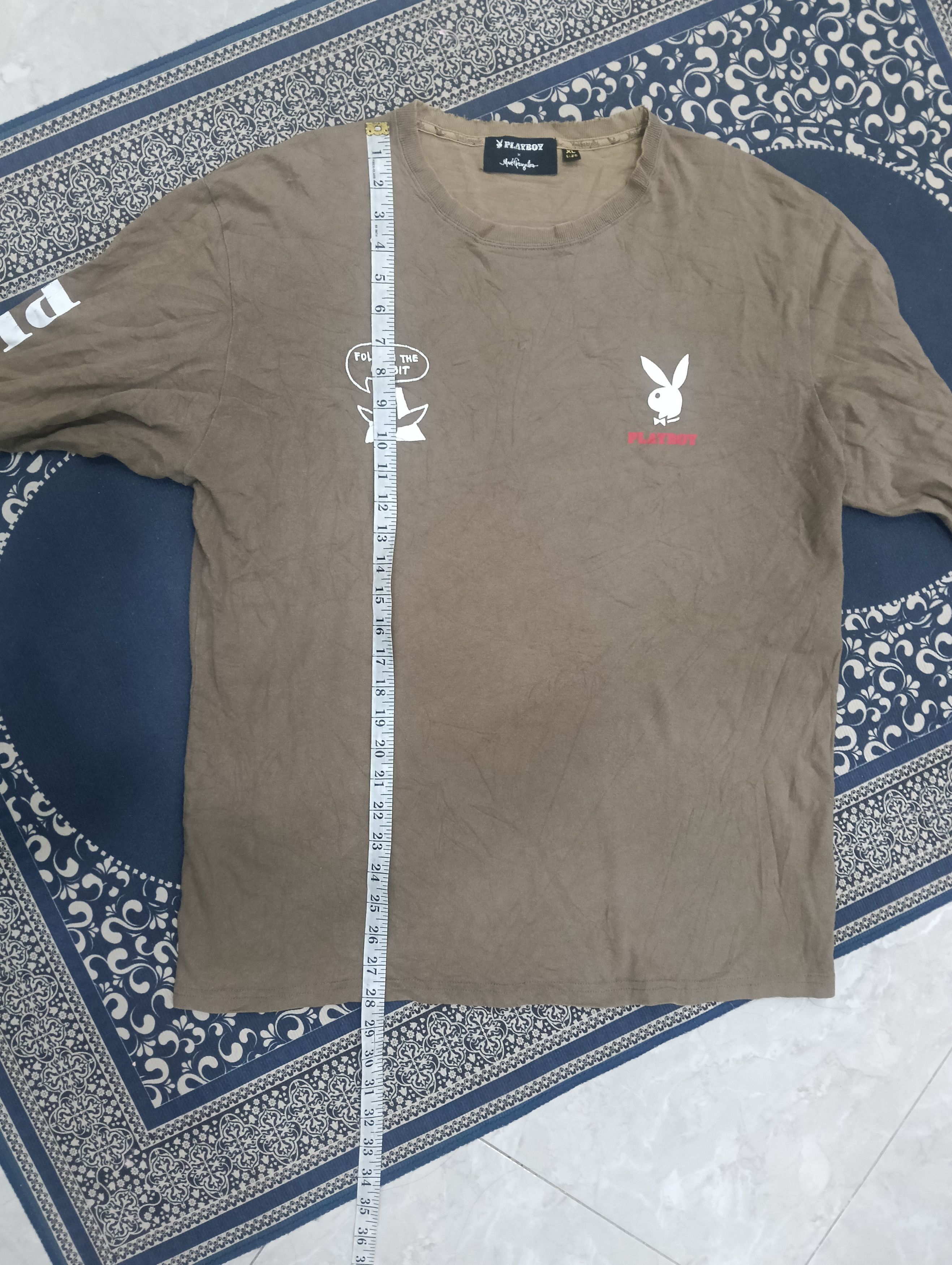 Playboi Carti Mark Gonzales X Playboy Collab Shirt Size US L / EU 52-54 / 3 - 14 Thumbnail