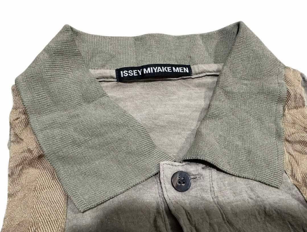 Issey Miyake 🔥Vintage Issey Miyake Men Striped Patchwork Shirt Size US L / EU 52-54 / 3 - 6 Thumbnail