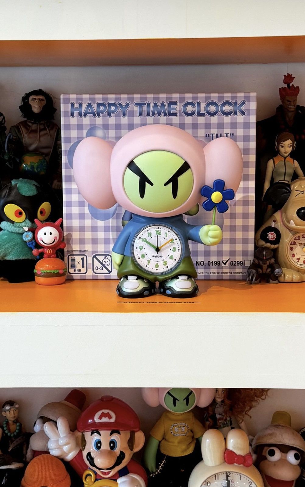 Happy99 HAPPYTIME VINYL FIGURE WITH WORKING CLOCK Size ONE SIZE - 9 Thumbnail