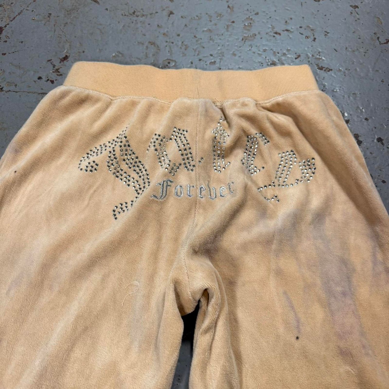 Juicy Couture Tan f21 juicy velour sweatpants Size 26" / US 2 / IT 38 - 2 Thumbnail
