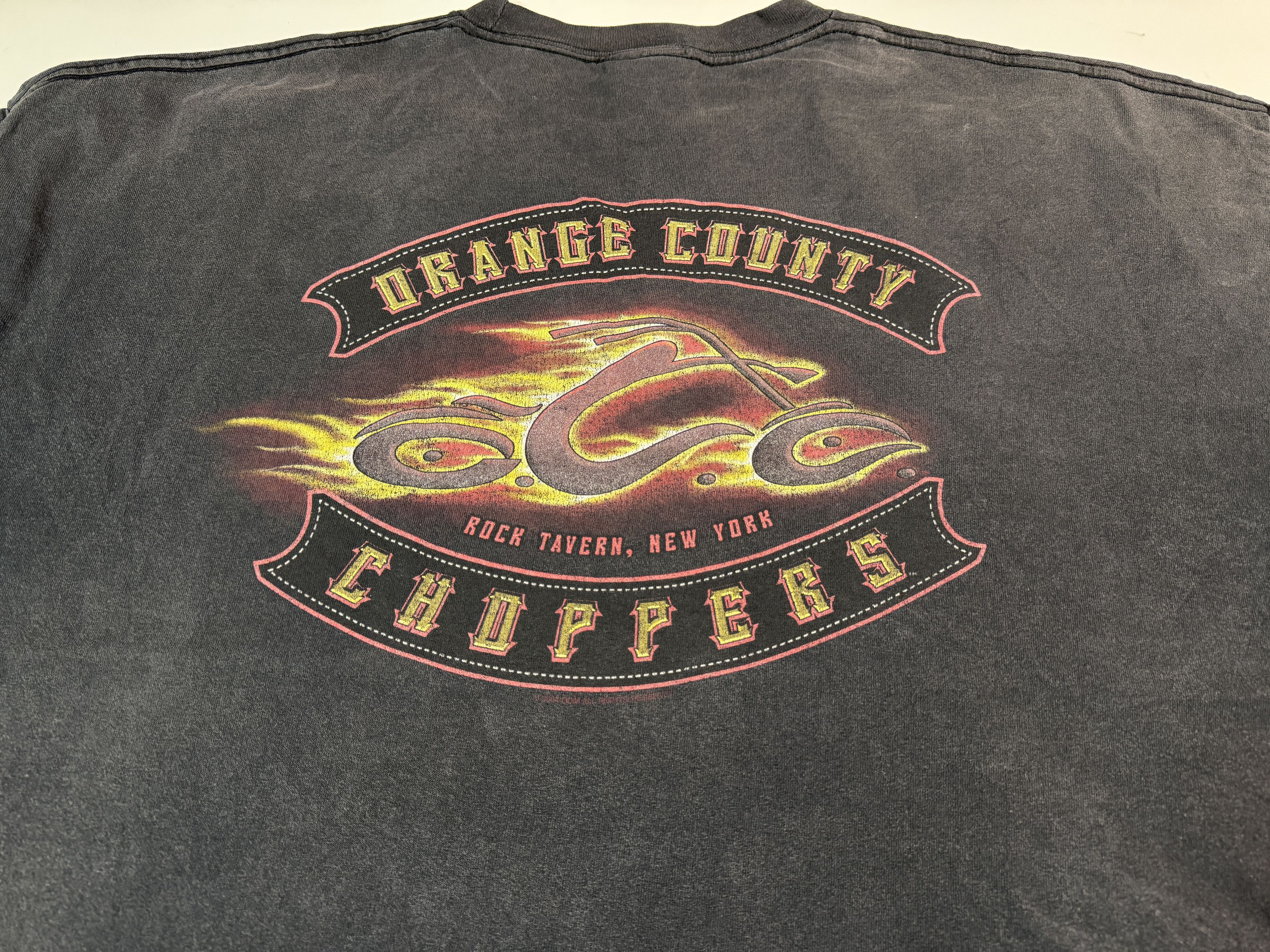 Vintage Vintage 2004 Orange County Choppers T-shirt Biker Size US XXL / EU 58 / 5 - 4 Thumbnail