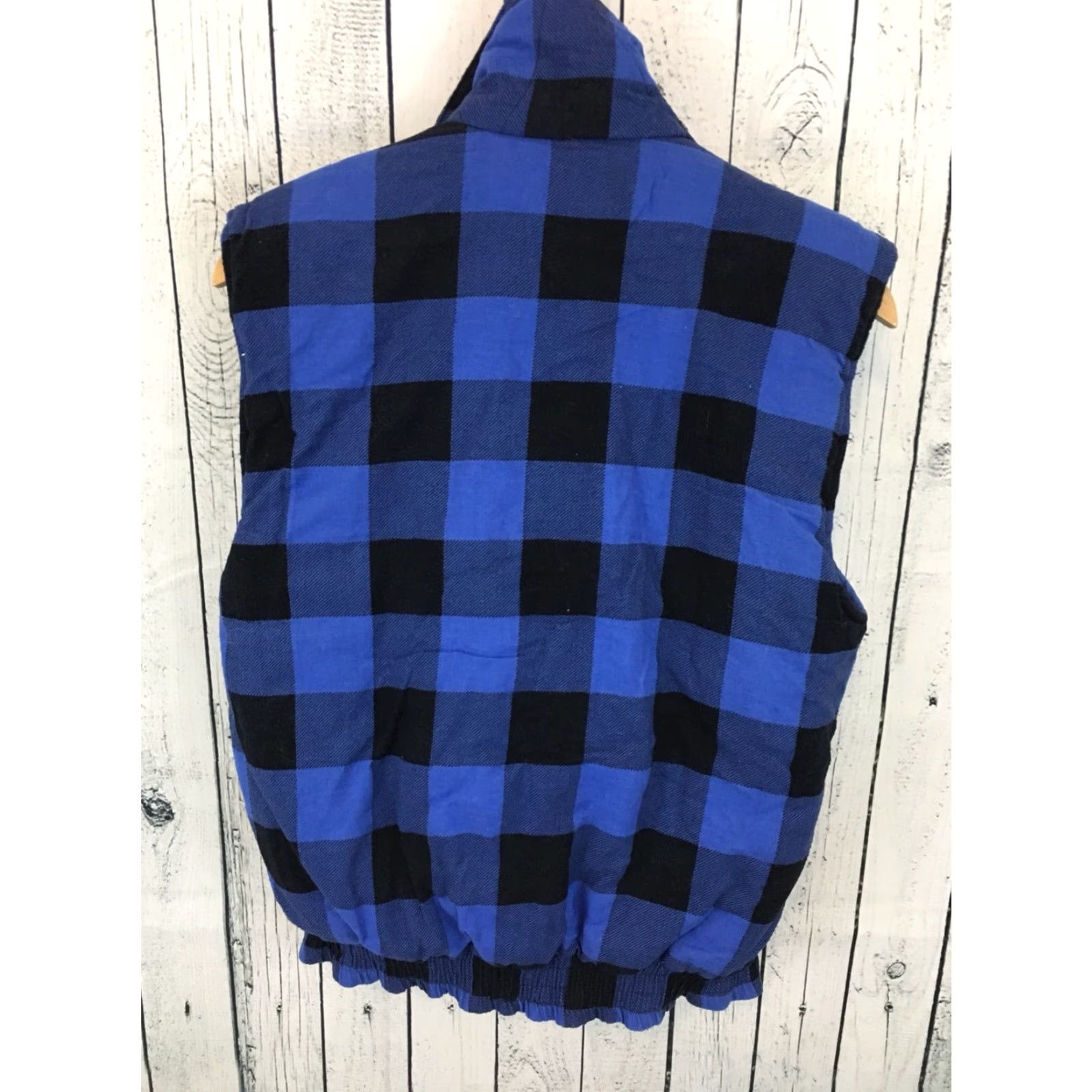 Vintage **VTG Ozark Trail Plaid Blue Men's Vest Small** User: VTG Ozark Trail Plaid Blue Men's Small Vest Size US S / EU 44-46 / 1 - 4 Thumbnail