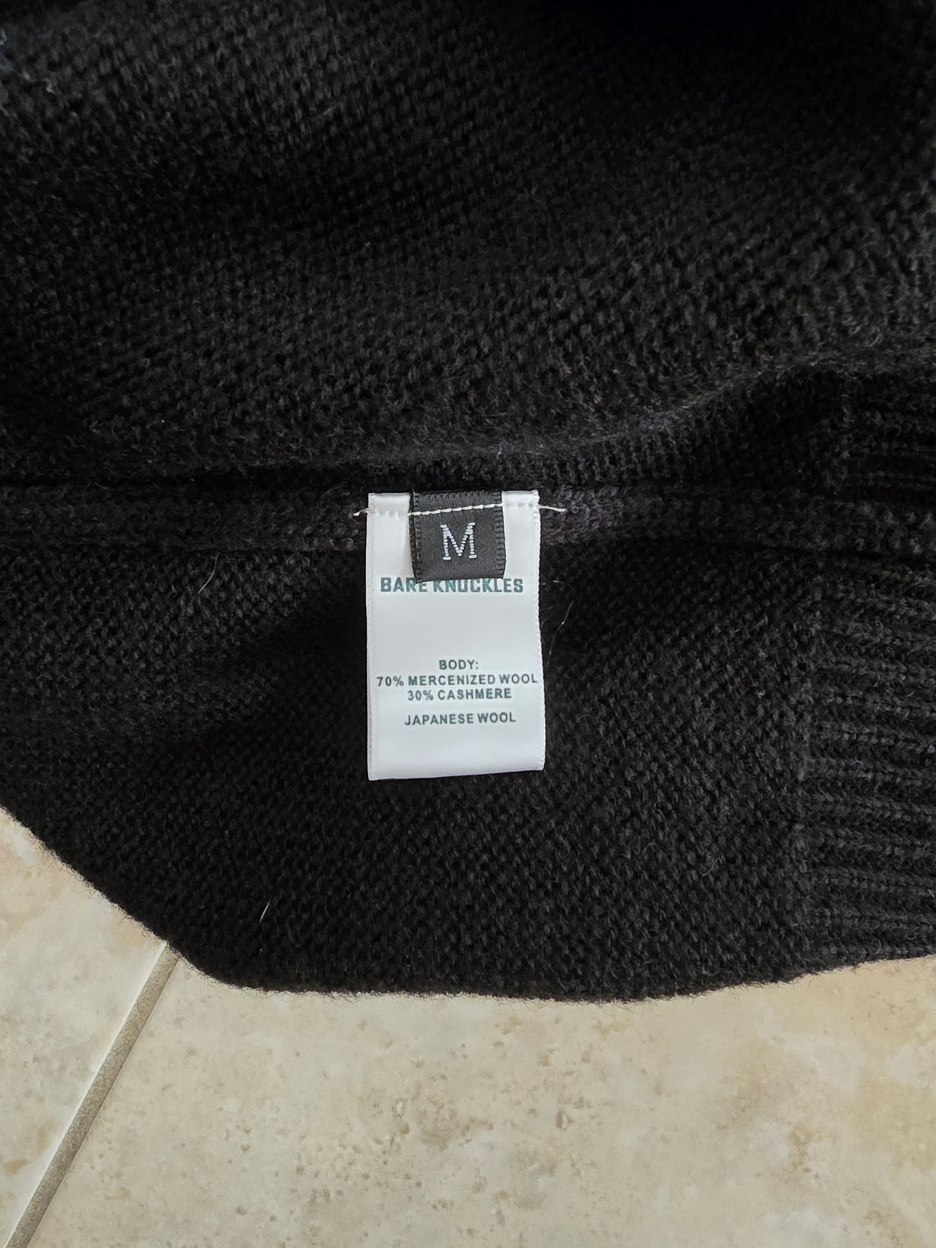 Bare Knuckles Bare Knuckles Cropped Cashmere Sweater Size US M / EU 48-50 / 2 - 5 Thumbnail