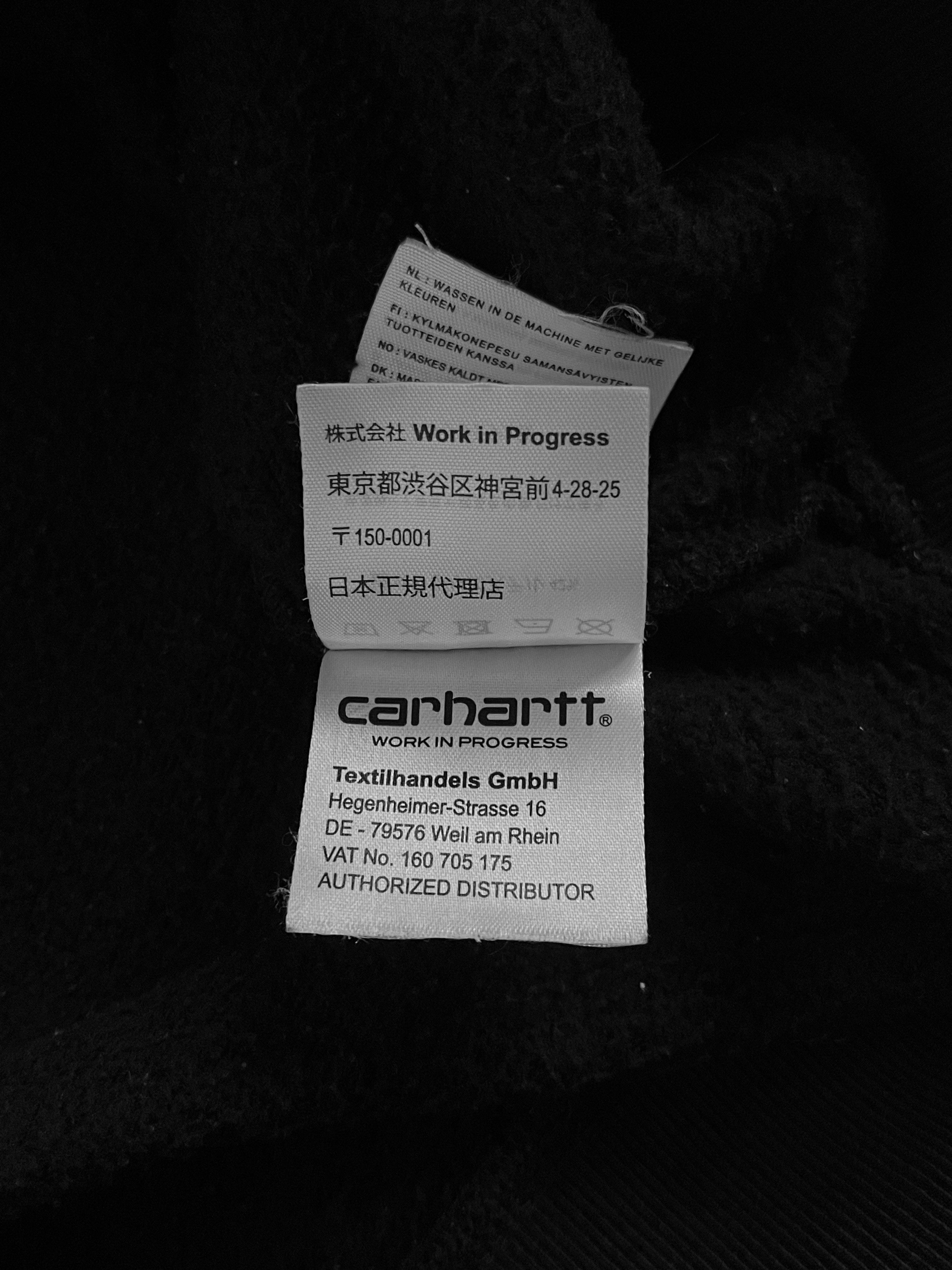 Carhartt Wip Classic black Carhartt WIP sweatshirt in size S Size US S / EU 44-46 / 1 - 8 Thumbnail