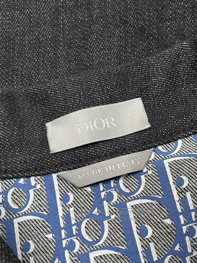 Dior Dior Denim jacket with a old flower inside Size US S / EU 44-46 / 1 - 5 Thumbnail