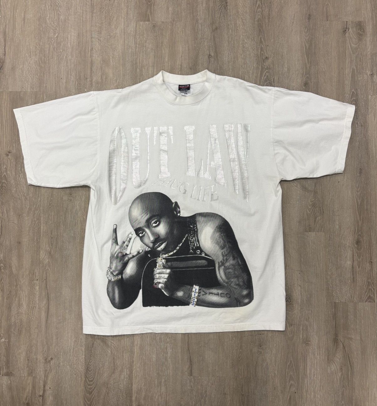 Griffin Tupac Griffin Outlaw Thug Life Size US XXL / EU 58 / 5 - 1 Thumbnail