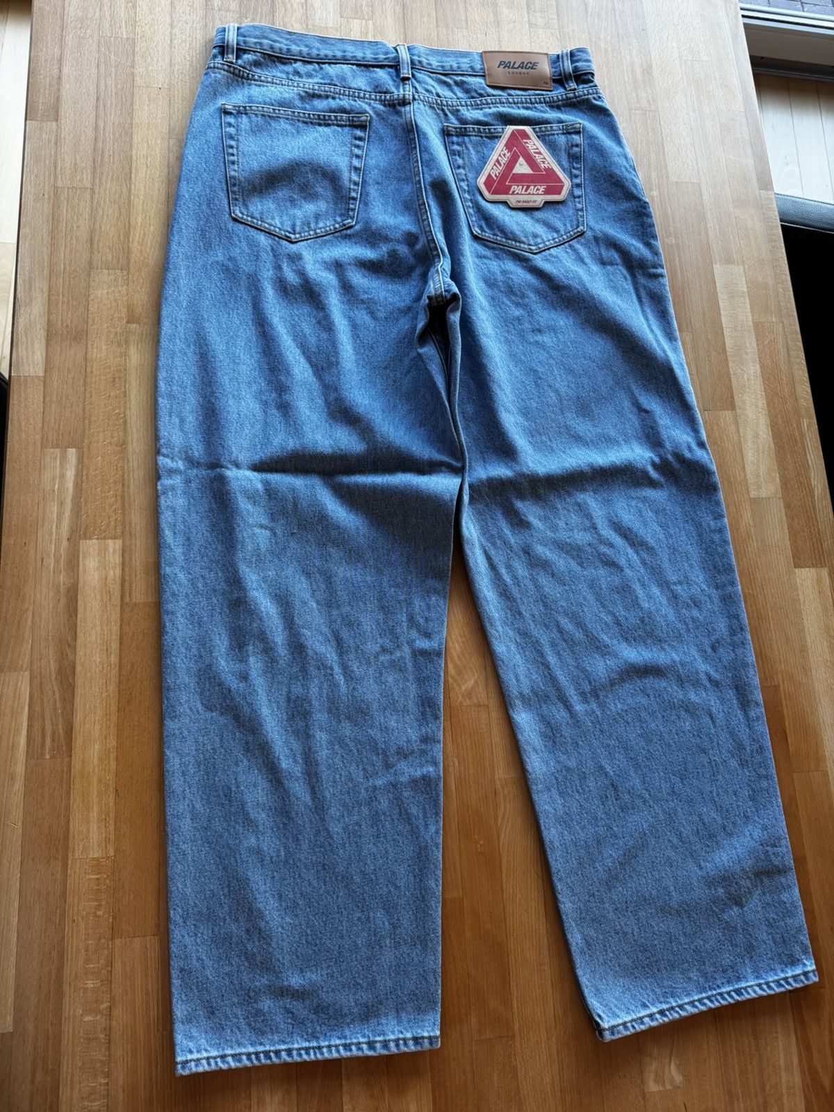 Palace P90 College Stress Distressed Jeans Size US 34 / EU 50 - 5 Thumbnail