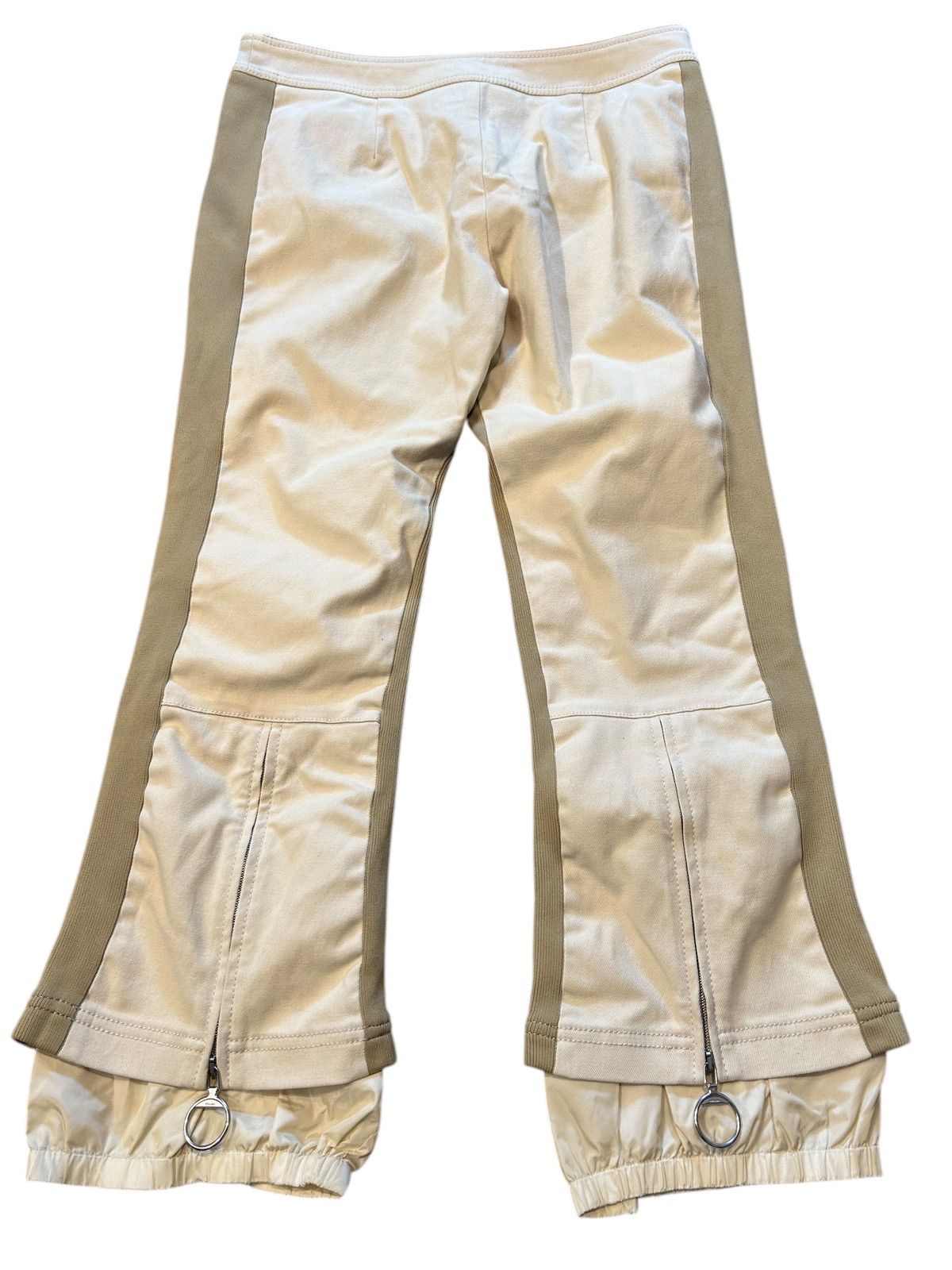 Prada Prada ski pants vintage Y2K designer wide leg red tab Size 28" / US 6 / IT 42 - 2 Thumbnail