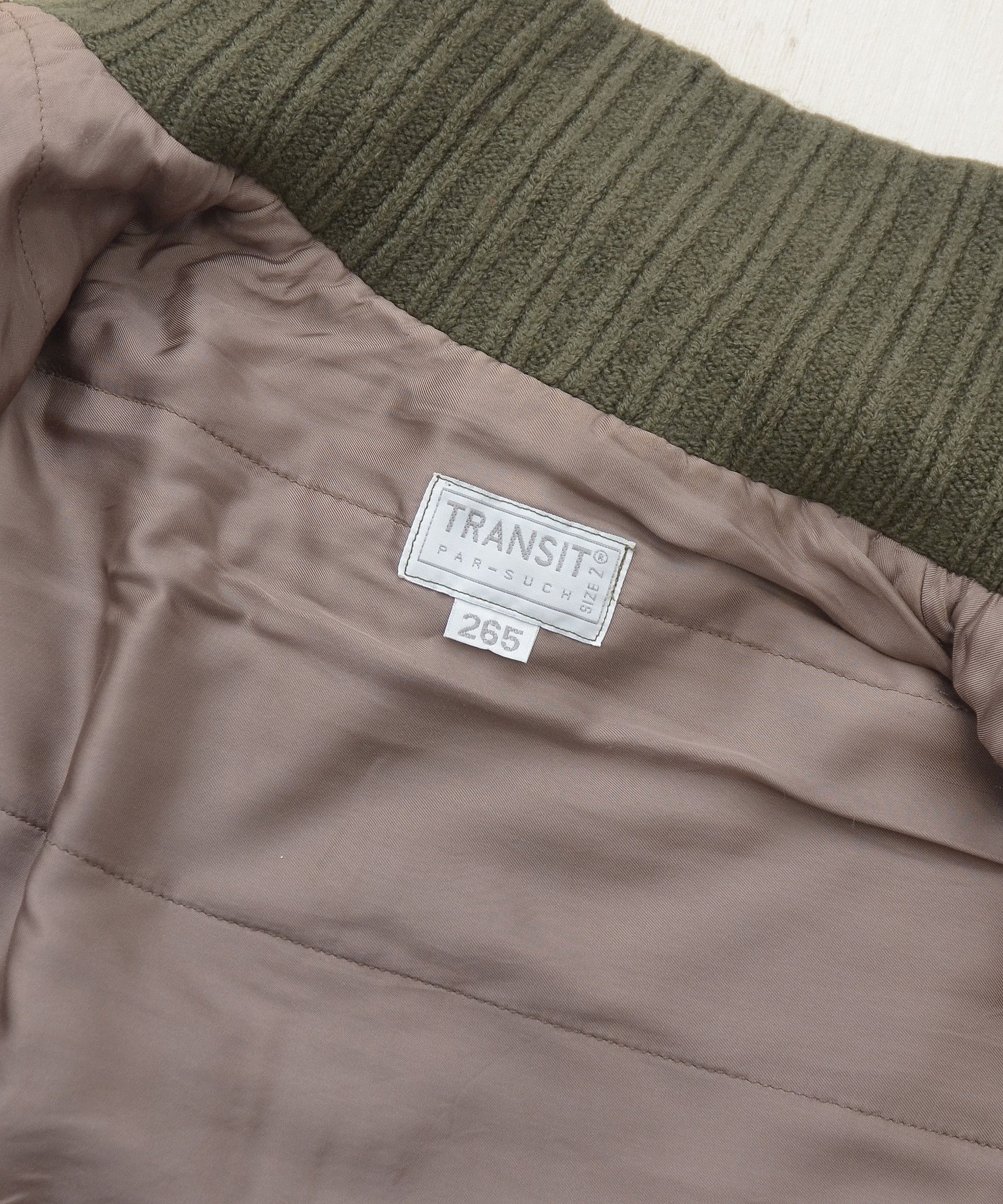 Transit Transit Par Such Full Zip Wool Sweater Y2k Moto Biker Jacket Size M / US 6-8 / IT 42-44 - 11 Thumbnail