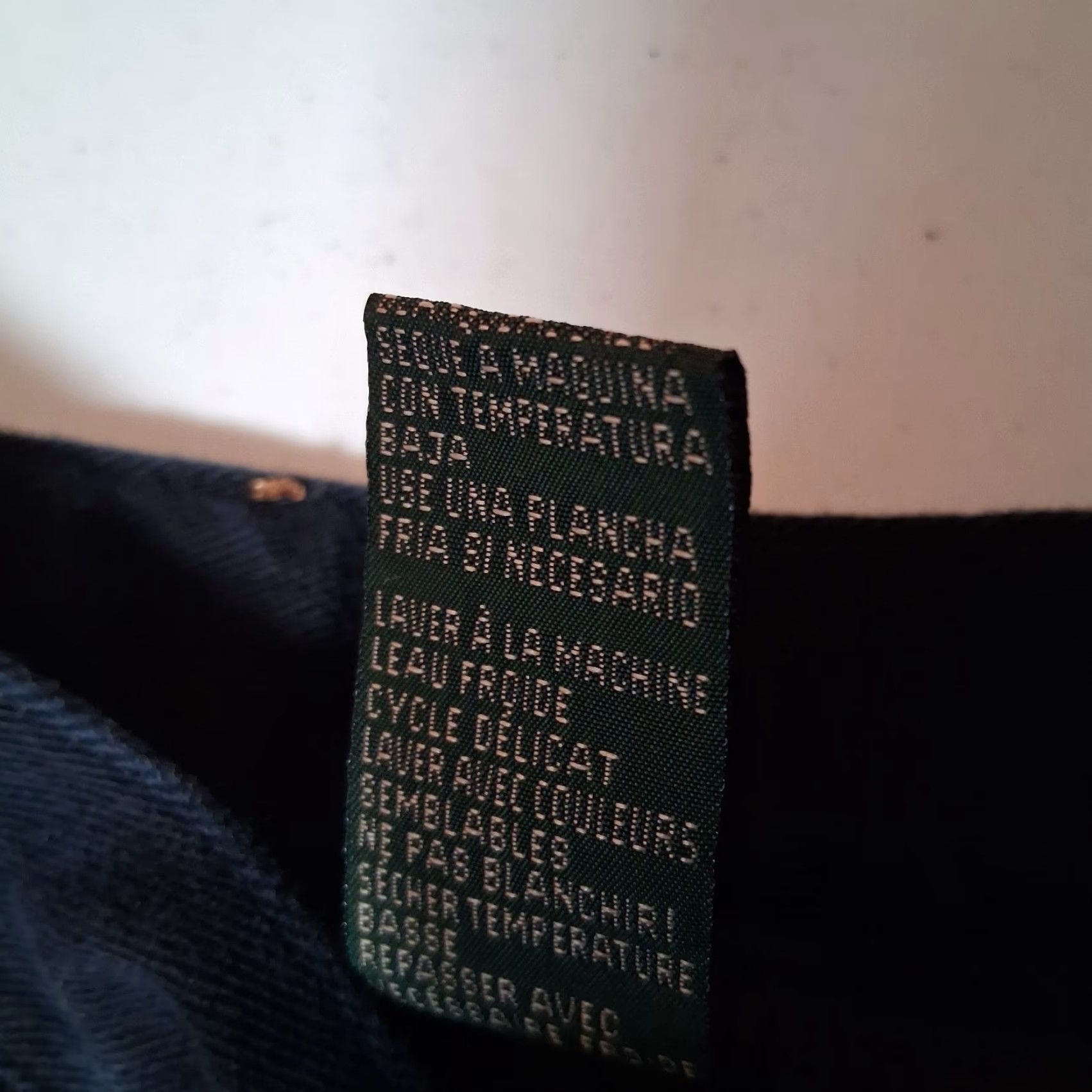 Vintage VINTAGE Ralph Lauren Jeans Co Jeans Womens 8 Blue Denim High Rise Mom Classic 5-Pocket Navy Blue Size 30" / US 8 / IT 44 - 4 Thumbnail