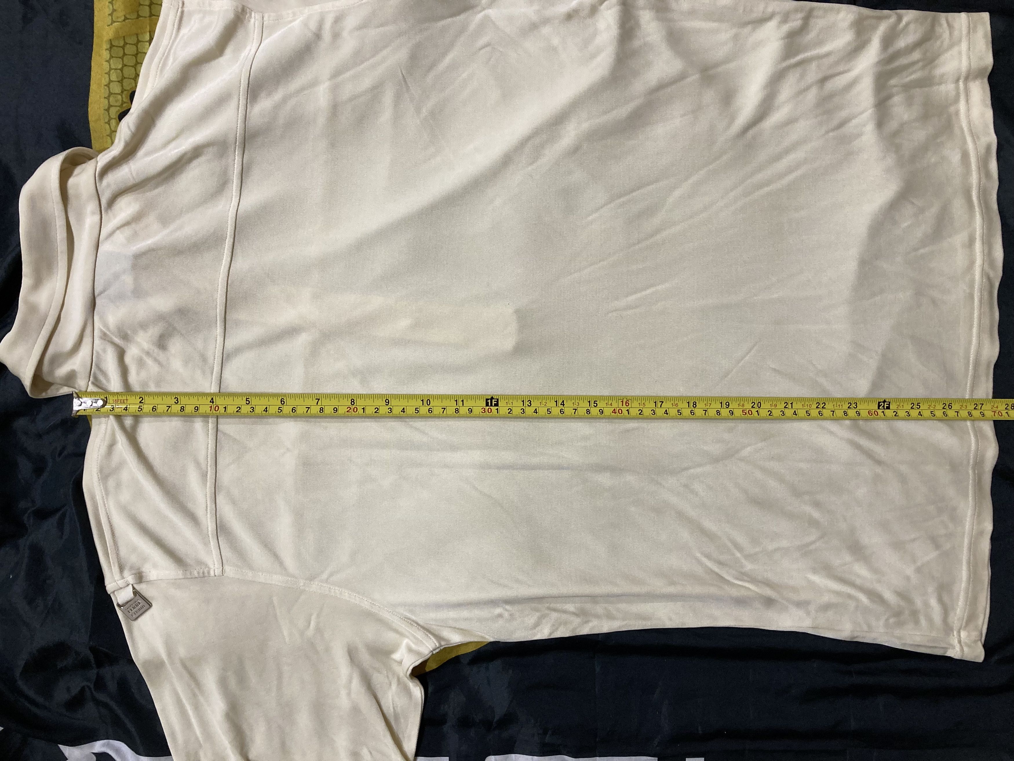 Gianfranco Ferre Gianfranco Ferre Studio Vtg 90s Silk Polo Shirt metal logo Size US XL / EU 56 / 4 - 9 Thumbnail