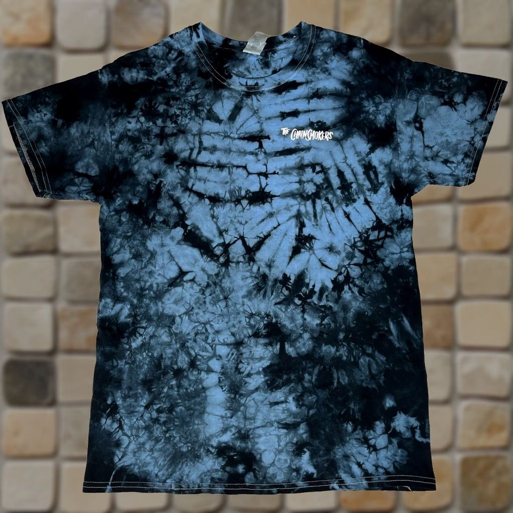 Gildan The Chainsmokers World War Joy 2019 Album Tie Dye T-shirt Double-Sided Sz L Size US L / EU 52-54 / 3 - 1 Thumbnail