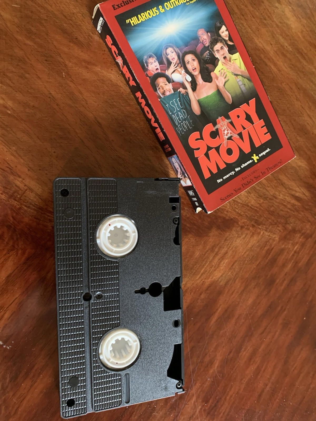 Other Scary Movie VHS Tape Rated R. Dimension Home Video Size ONE SIZE - 5 Thumbnail