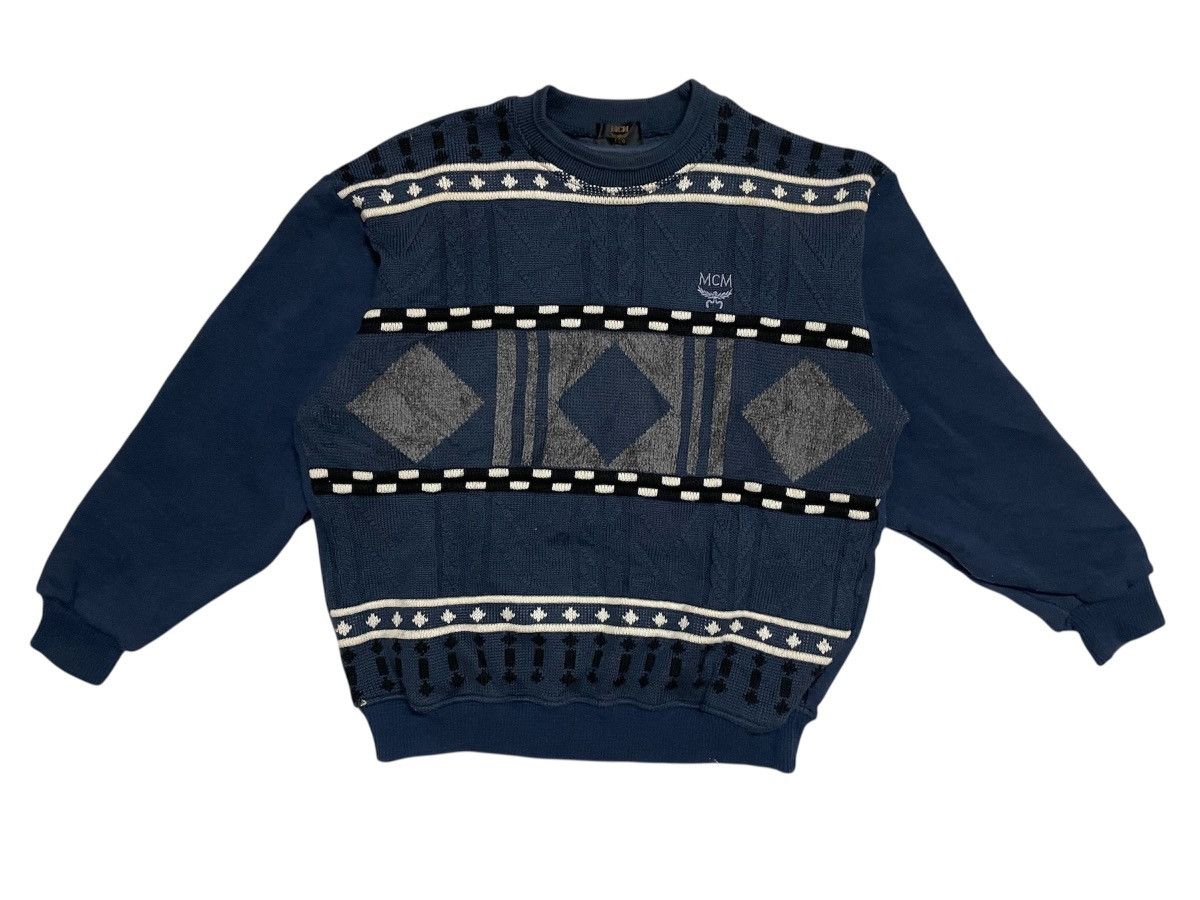 MCM MCM Crewneck Designer Sweatshirt Size US L / EU 52-54 / 3 - 1 Thumbnail