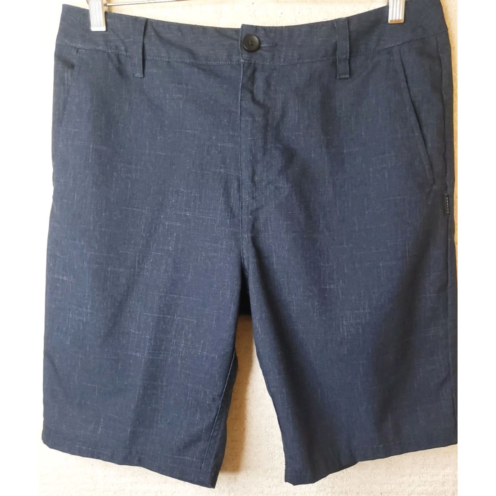 Oakley Oakley Hybrid Shorts 32 Mens Blue Chino Pockets Stretch Logo Casual Outdoor Size US 32 / EU 48 - 2 Thumbnail
