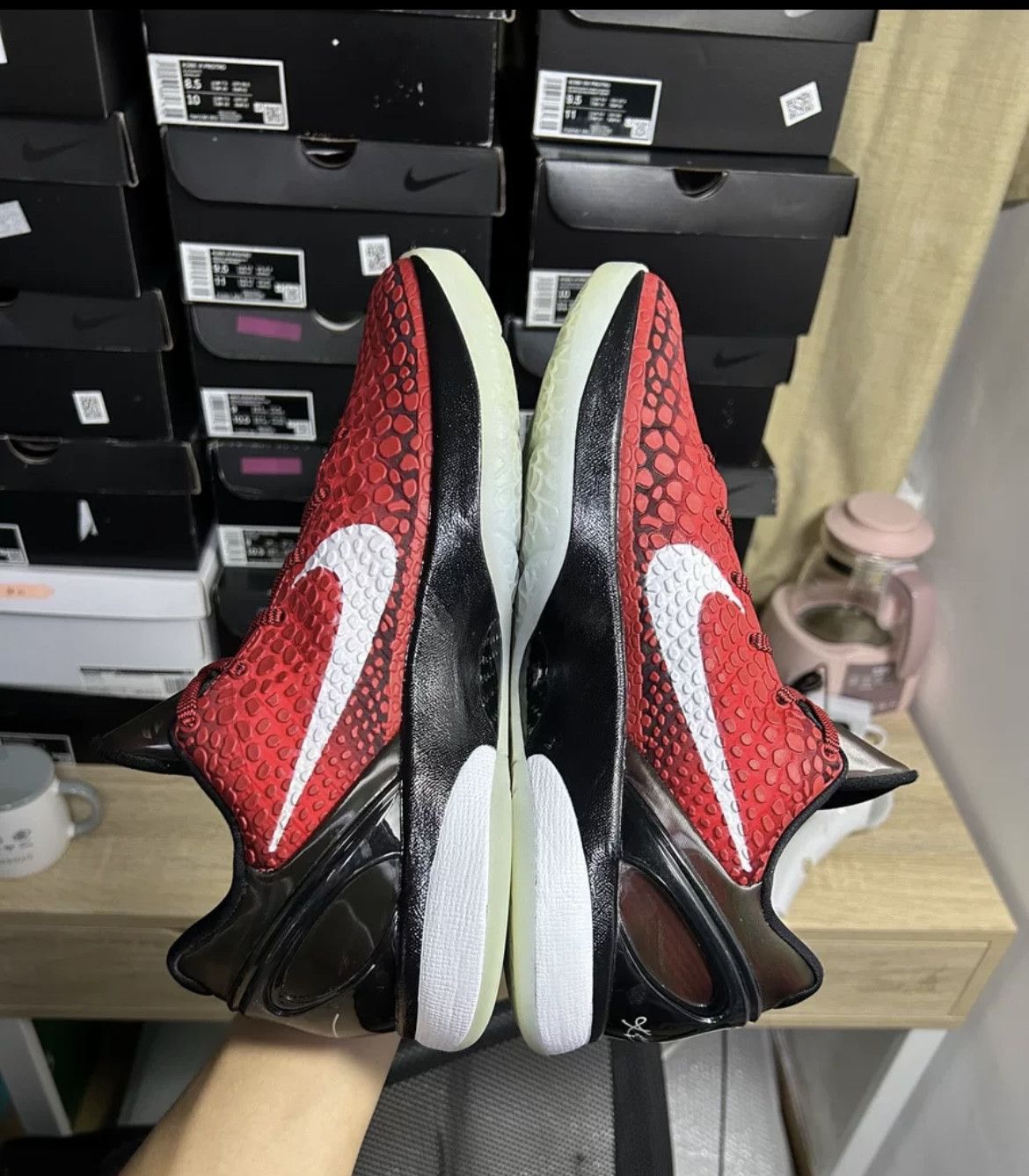 Nike Kobe 6 Protro Challenge Red All Star Size US 10.5 / EU 43-44 - 7 Thumbnail