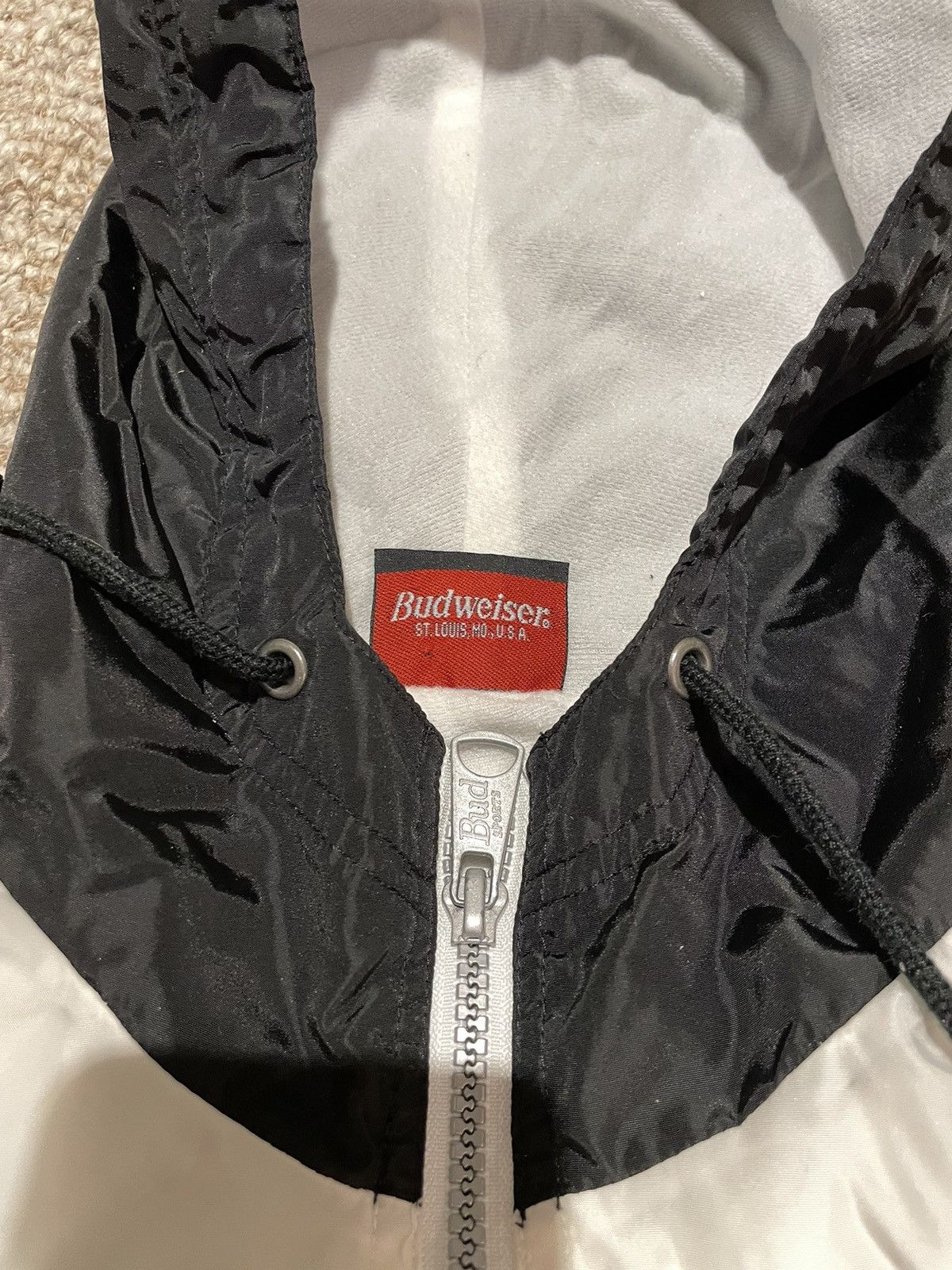 Budweiser × Vintage Vintage Budweiser Sports Jacket Size US L / EU 52-54 / 3 - 5 Thumbnail