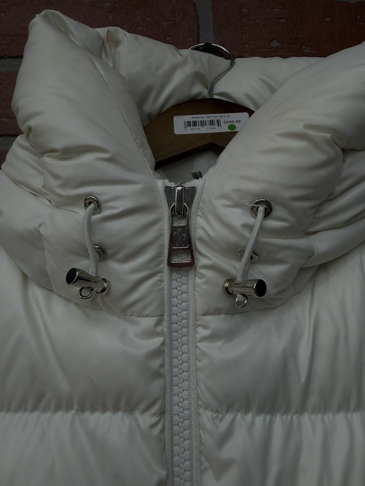 Moncler Size M/2 - Moncler Dincer Giubbotto Puffer White Size US M / EU 48-50 / 2 - 6 Thumbnail