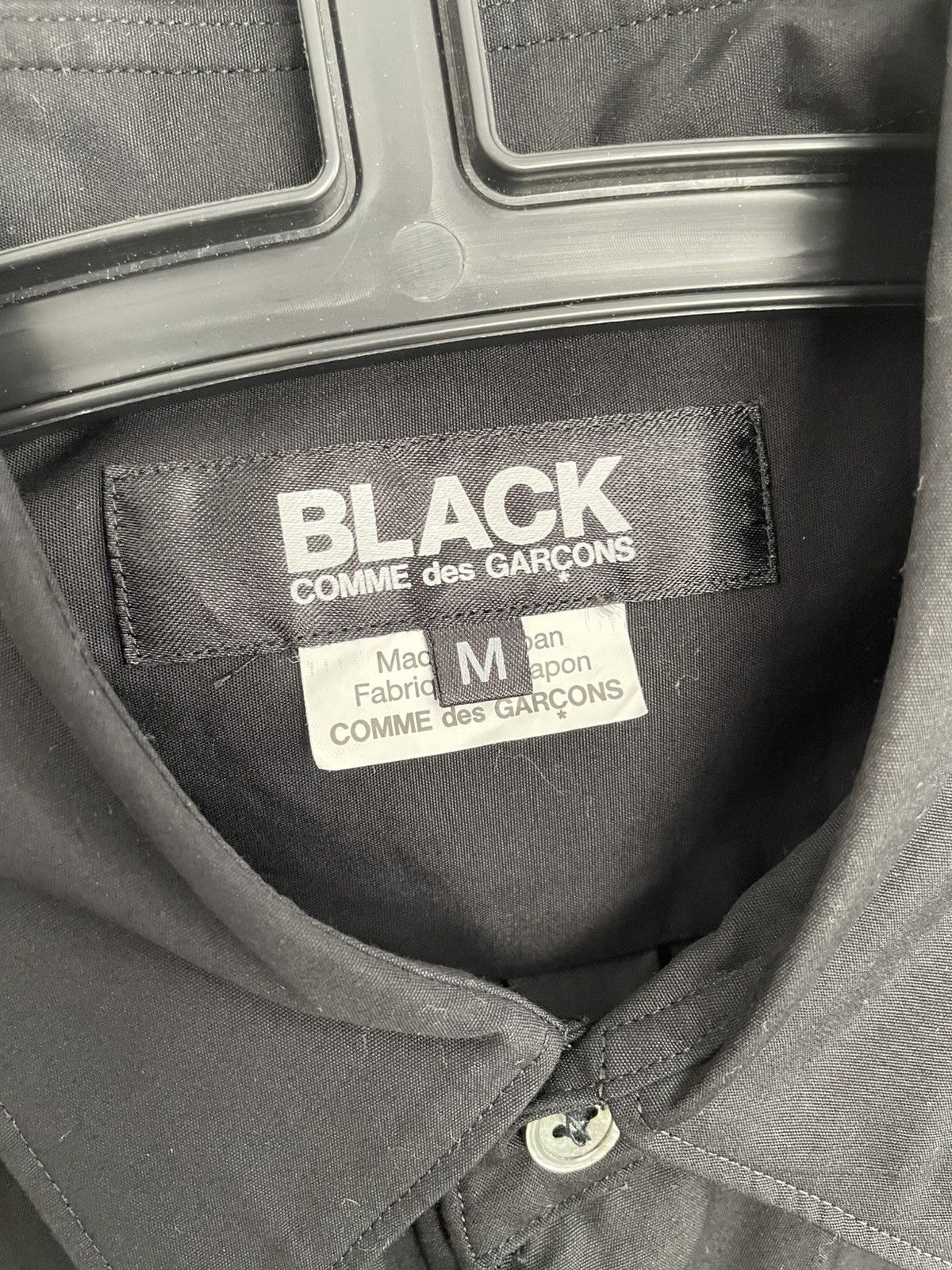 Comme des Garcons Black Comme des garcons satin-panelled shirt Size US M / EU 48-50 / 2 - 7 Thumbnail