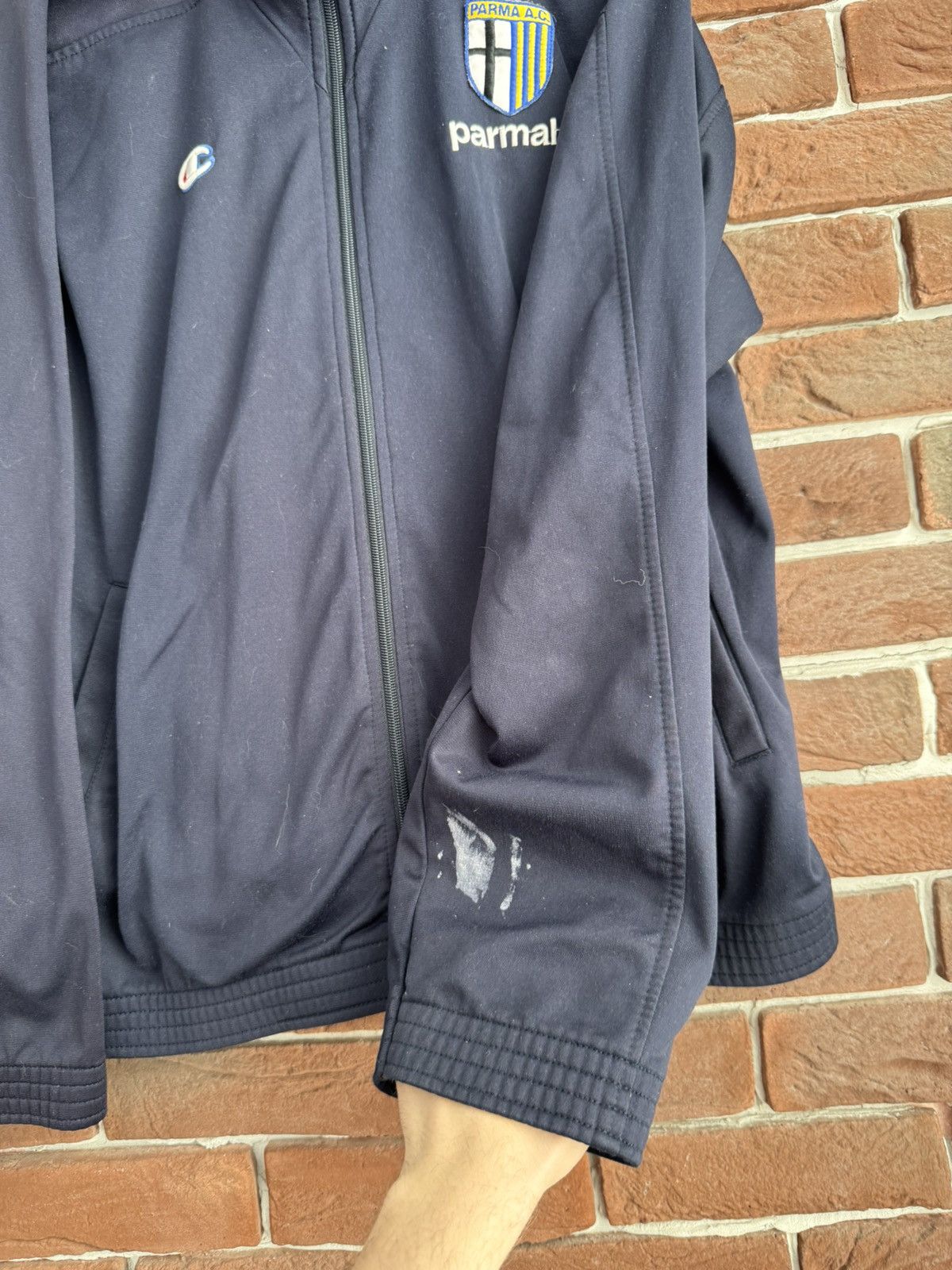 Champion Parma Track Football Jacket 2002/03 Adults L Champion Size US L / EU 52-54 / 3 - 6 Thumbnail