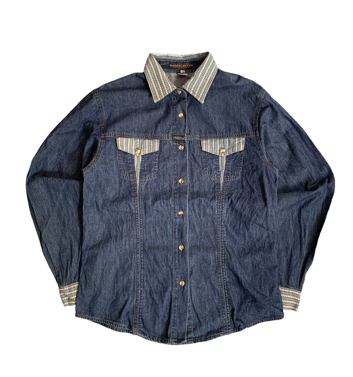 Marithe + Francois Girbaud Vintage marithe francois girbaud denim shirt Size US M / EU 48-50 / 2 - 1 Thumbnail
