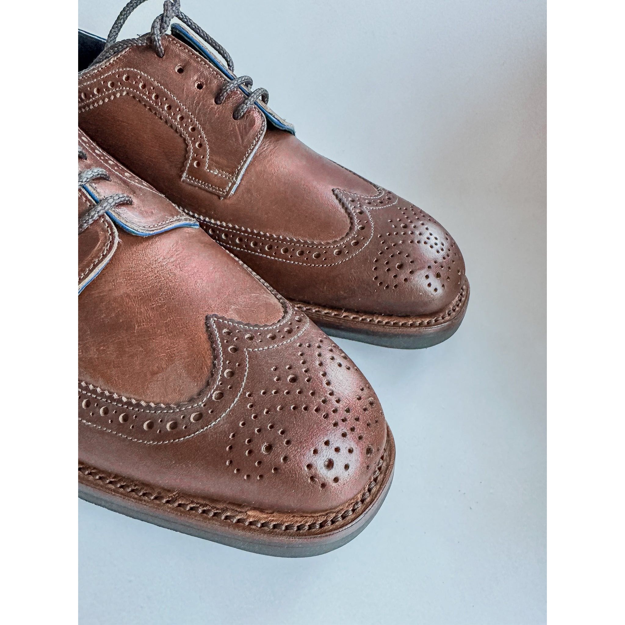 Grenson Tim Little Grenson Brown Brogues Size US 10 / EU 43 - 3 Thumbnail