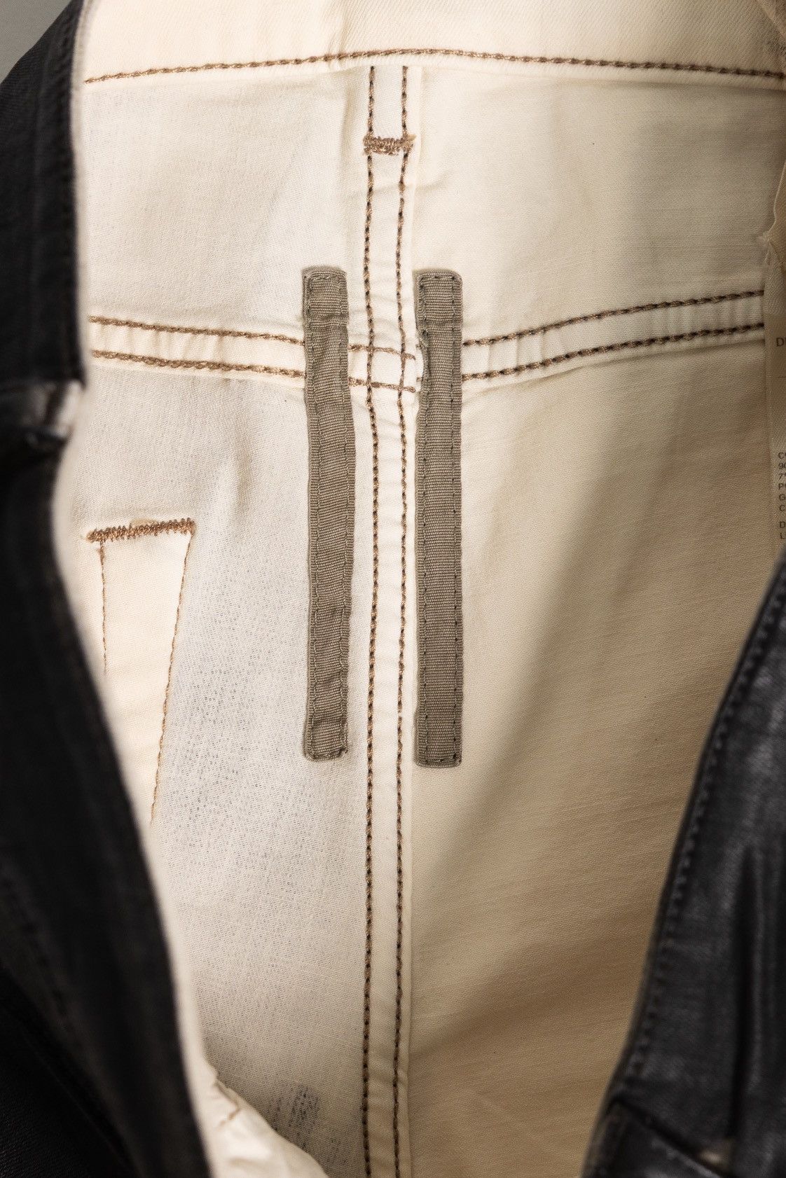 Rick Owens Drkshdw Rick Owens Tyrone Cut White Pants Size US 31 - 4 Thumbnail