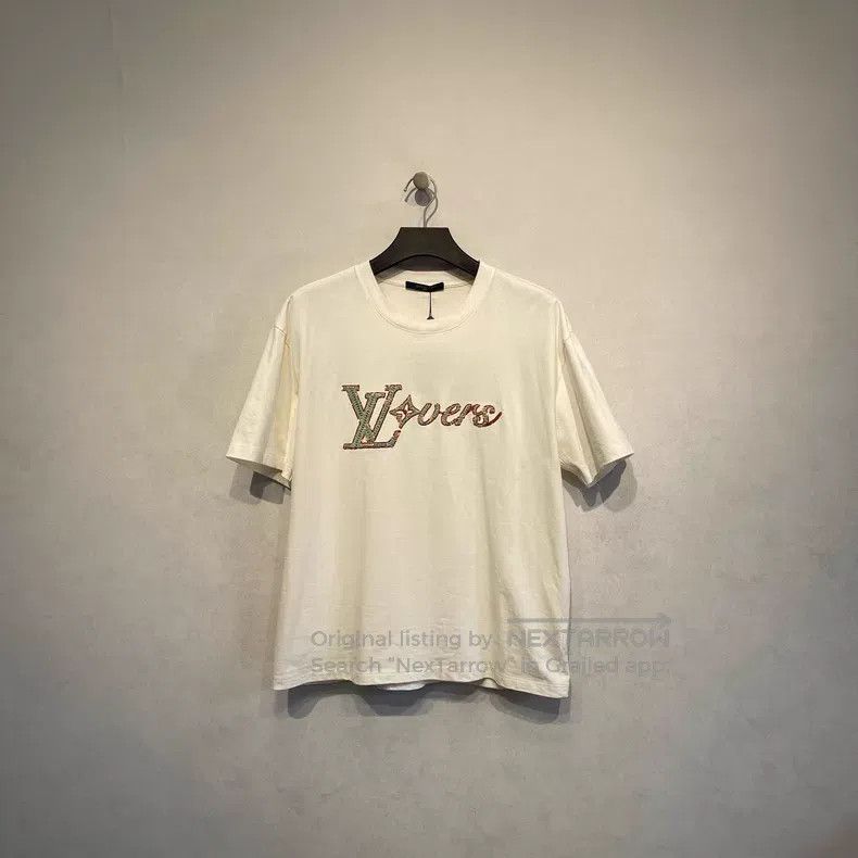 Louis Vuitton Louis Vuitton Fei Dong series white beaded embroidered log Size US XXL / EU 58 / 5 - 1 Thumbnail