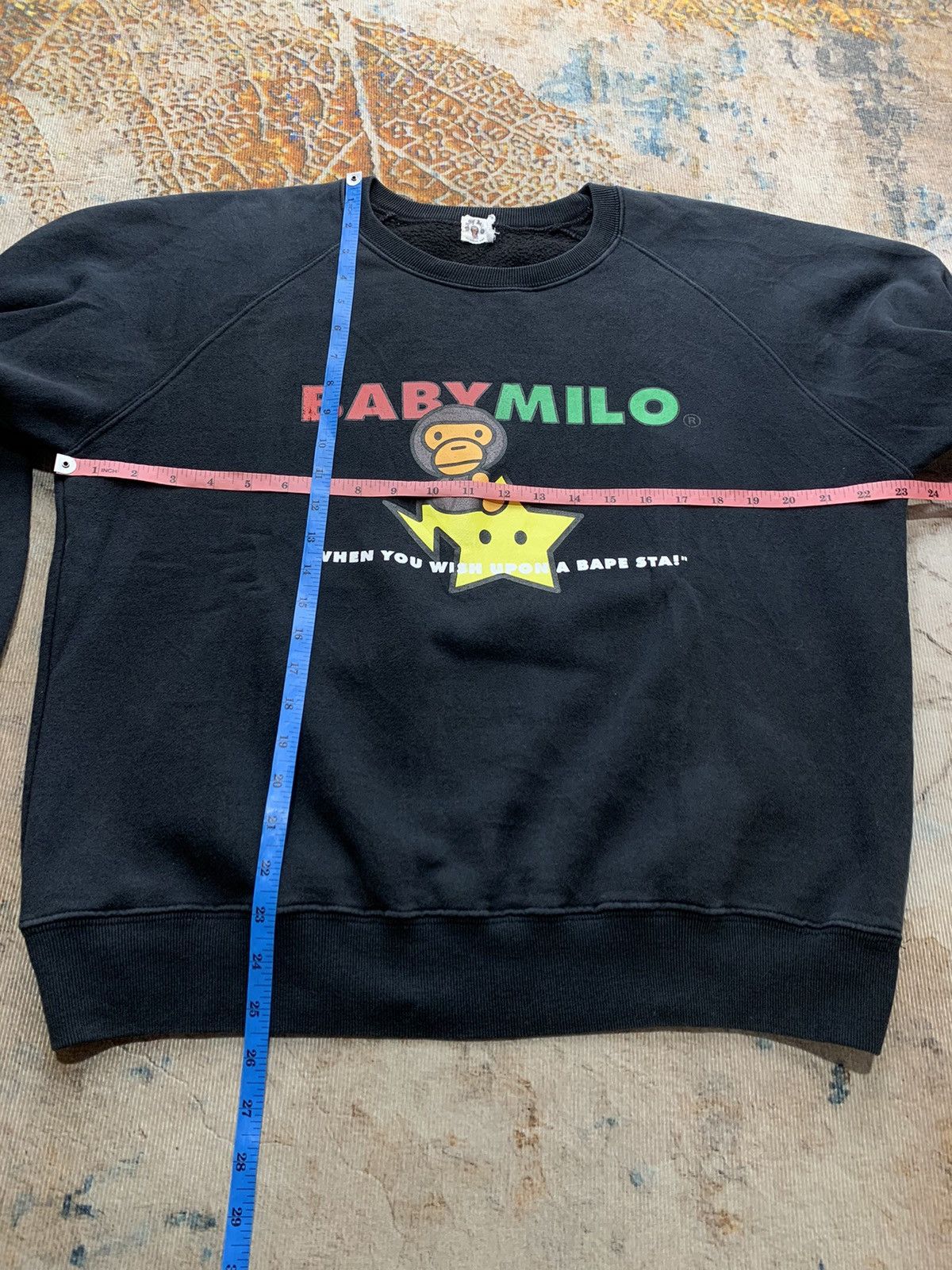 If Six Was Nine × Japanese Brand × Vintage Vintage Sun Faded Baby Milo Sta sweatshirt Size US M / EU 48-50 / 2 - 6 Thumbnail
