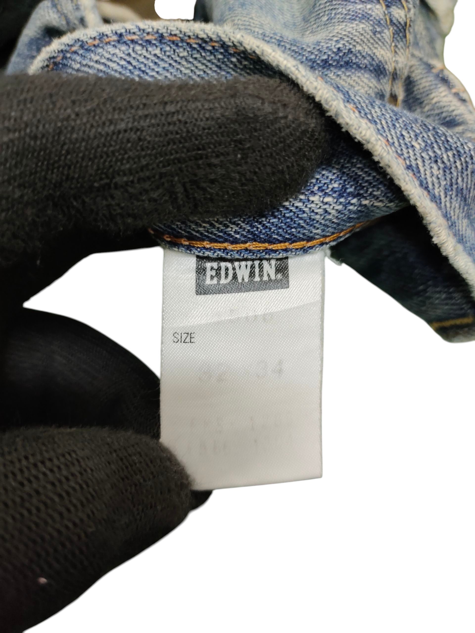 Comme des Garcons × Undercover Vintage 90s Edwin 505 Selvedge Distress Faded Denim Jeans Size US 32 / EU 48 - 11 Thumbnail