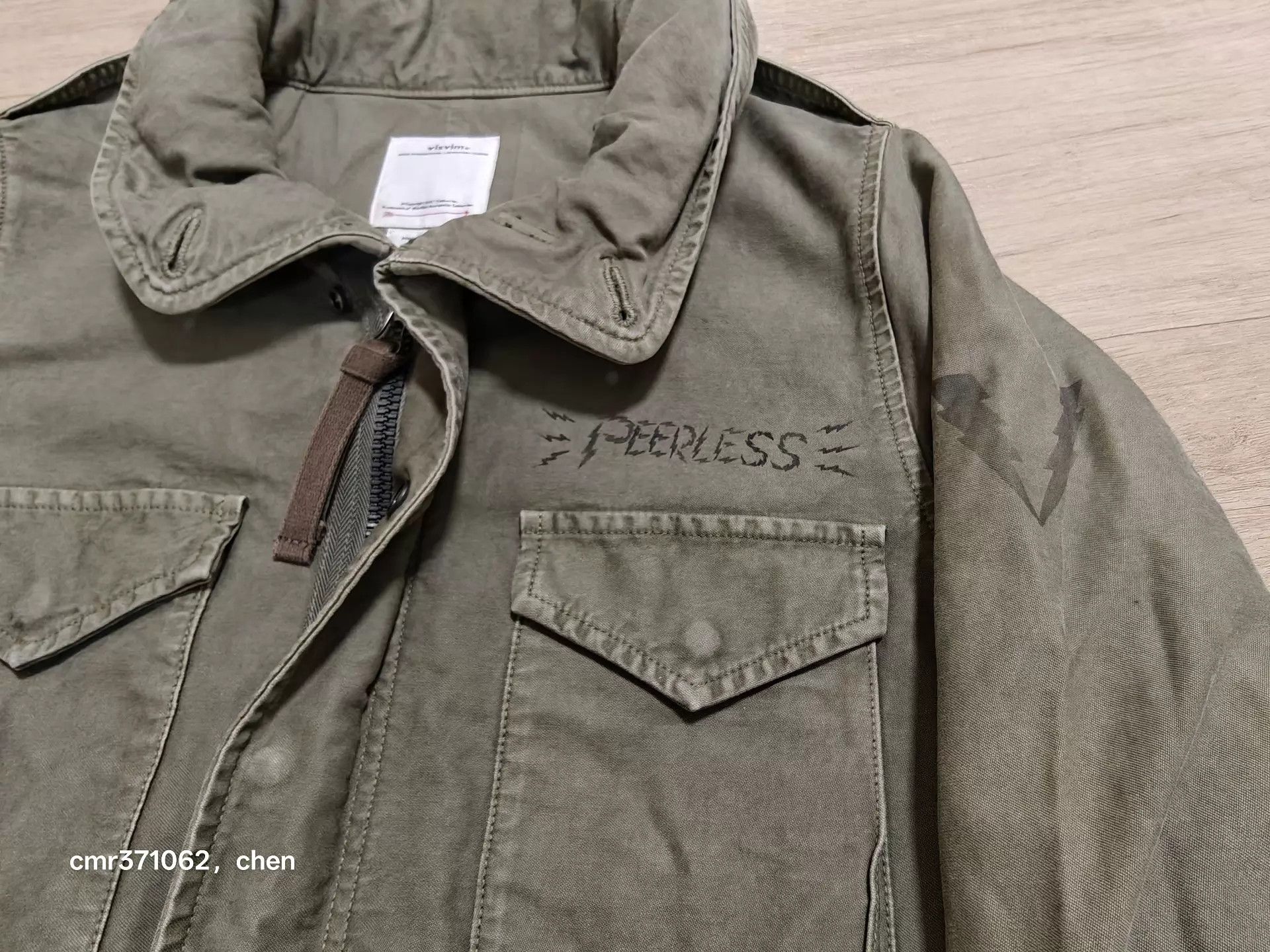 Visvim visvim 18AW Spot Bickle Olive 2 4-Pkt Riri Zip Jkt Size US M / EU 48-50 / 2 - 6 Thumbnail