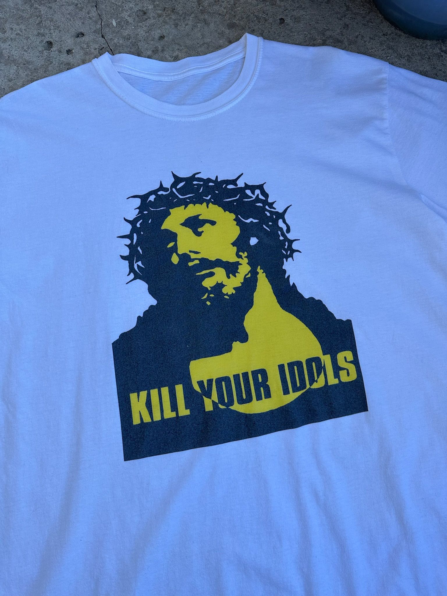 Band Tees reprint KILL YOUR IDOLS Terror tee donrock art punk Size US XL / EU 56 / 4 - 2 Thumbnail