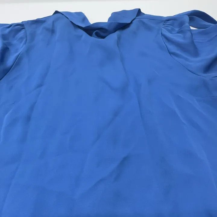 Gucci Gucci Blue Long Sleeve High Neck Shirt-2507 Size M / US 6-8 / IT 42-44 - 3 Thumbnail