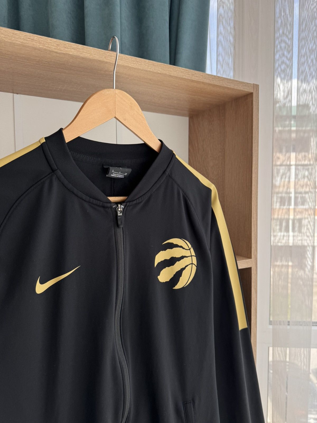 NBA × Nike Nike NBA Toronto Raptors City Edition Black Modern Jacket Size US S / EU 44-46 / 1 - 7 Thumbnail