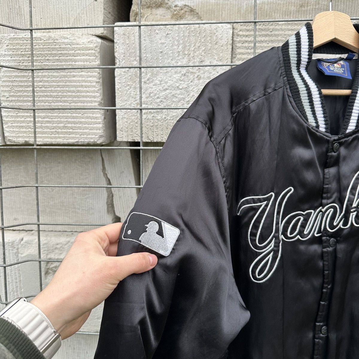 MLB Majestic New York Yankees Varsity Bomber MLB Rare USA XXL Size US XXL / EU 58 / 5 - 3 Thumbnail