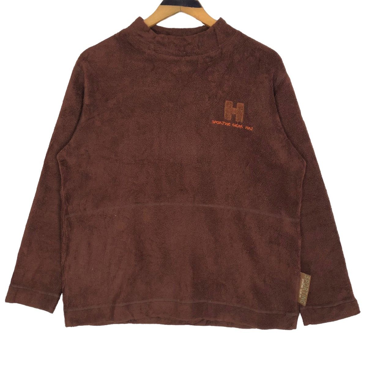 Hai Sporting Gear Vintage 90s Hai Sporting Gear Issey Miyake Fleece Sweater Size M / US 6-8 / IT 42-44 - 1 Thumbnail