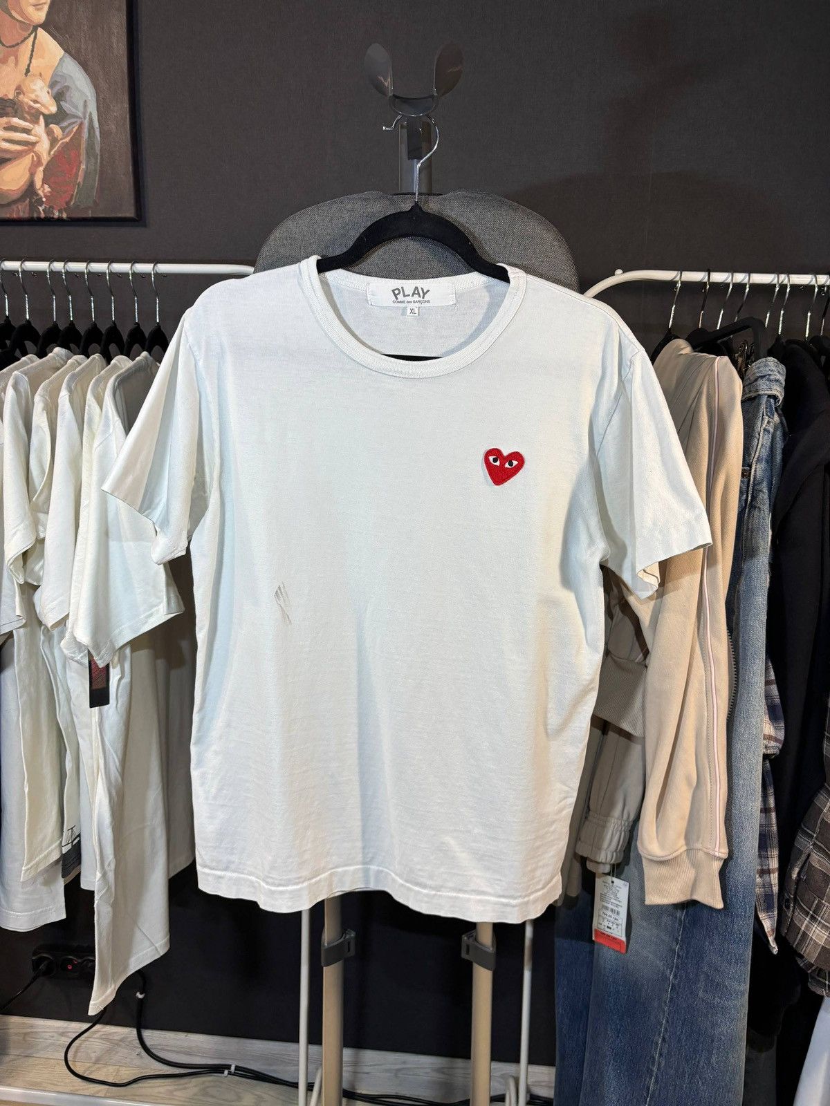 Comme des Garcons PLAY Play Comme Des Garçons T-shirt Size:XL Size US XL / EU 56 / 4 - 1 Thumbnail