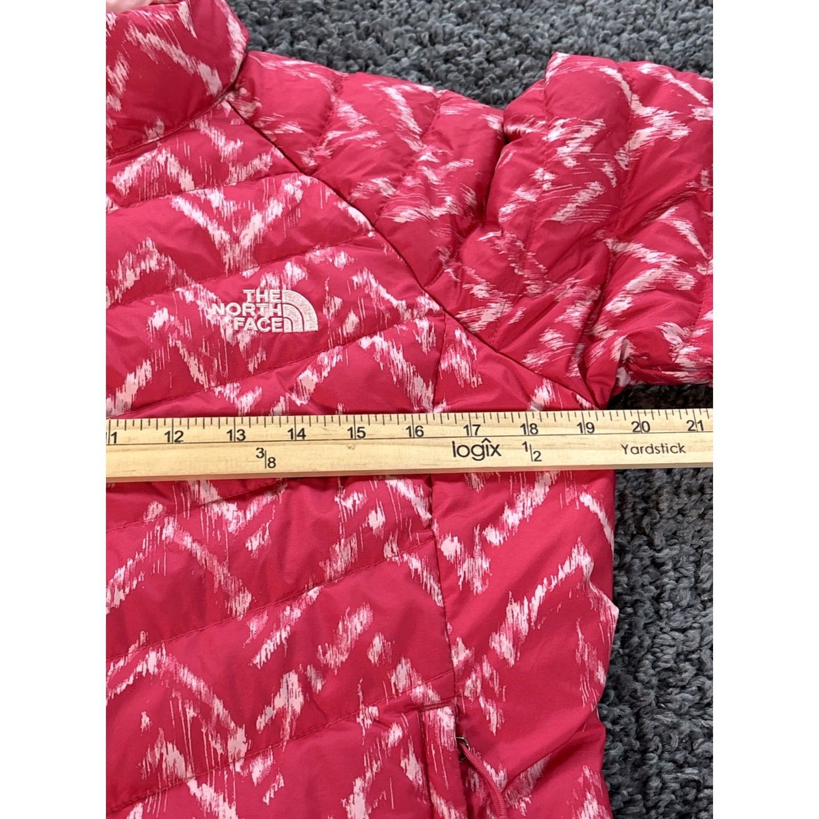 The North Face VINTAGE? No. The North Face Puffer Jacket Womens Large Pink Down Quilted Winter Ski Coat 550 L Women Pink Down Quilted Winter Ski Coat 550 Size L / US 10 / IT 46 - 3 Thumbnail