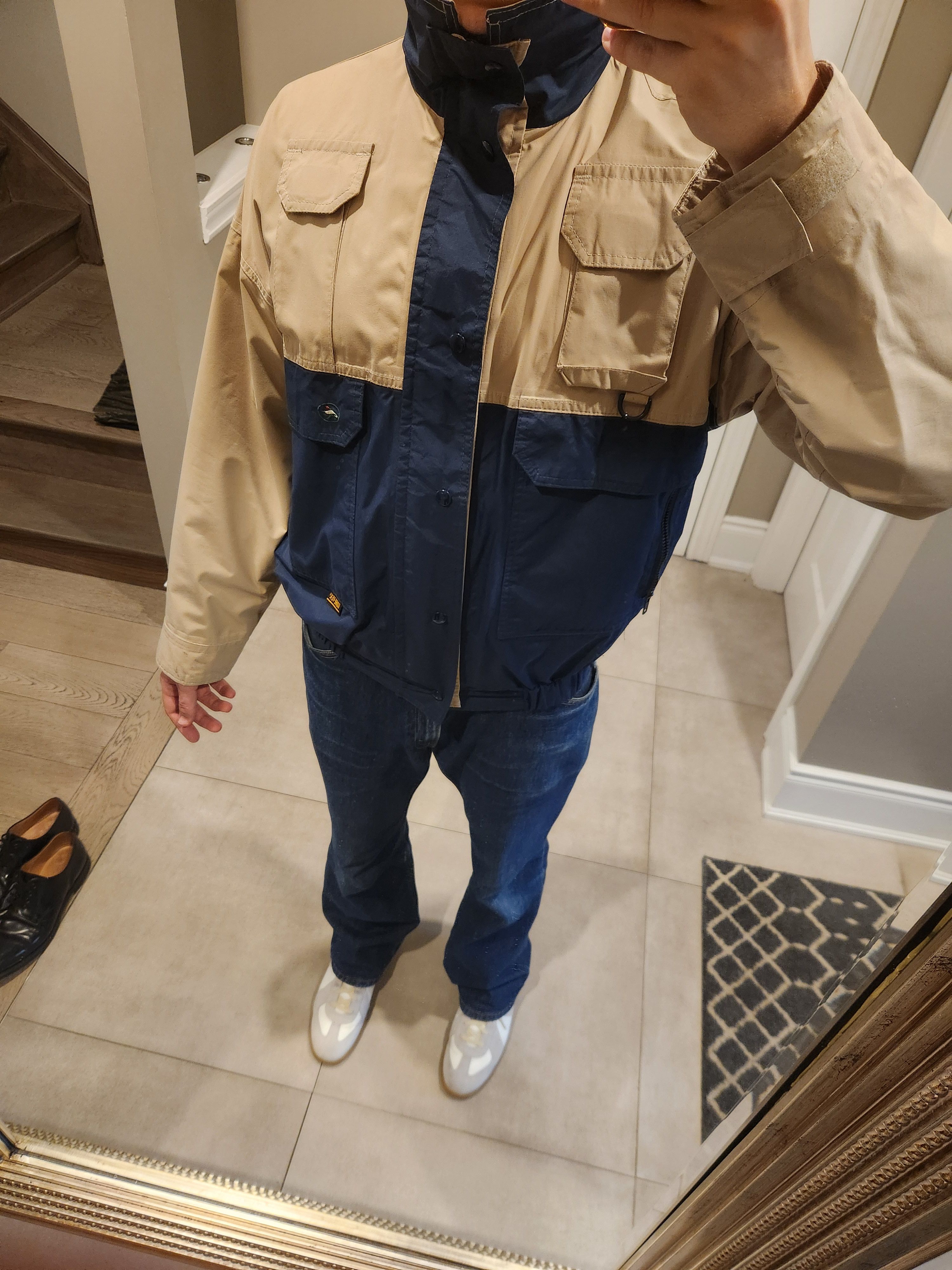 Other Vintage Gore-Tex Cropped Colour-Block High Neck Jacket Size US M / EU 48-50 / 2 - 7 Thumbnail