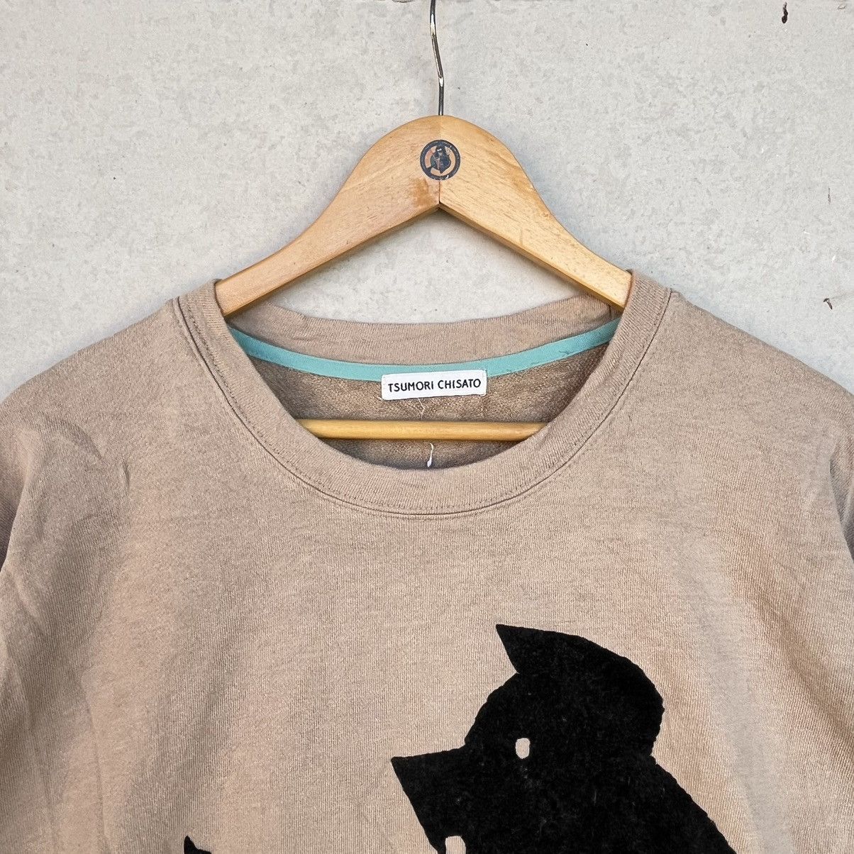 Other Vintage Tsumori Chisato Brown Cat Sweatshirt Size L Size US L / EU 52-54 / 3 - 3 Thumbnail