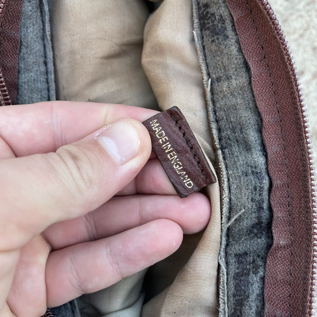 Burberry × Hypebeast Vintage Burberry Hand Bag Woll Y2K 90s Style USA Size ONE SIZE - 10 Thumbnail