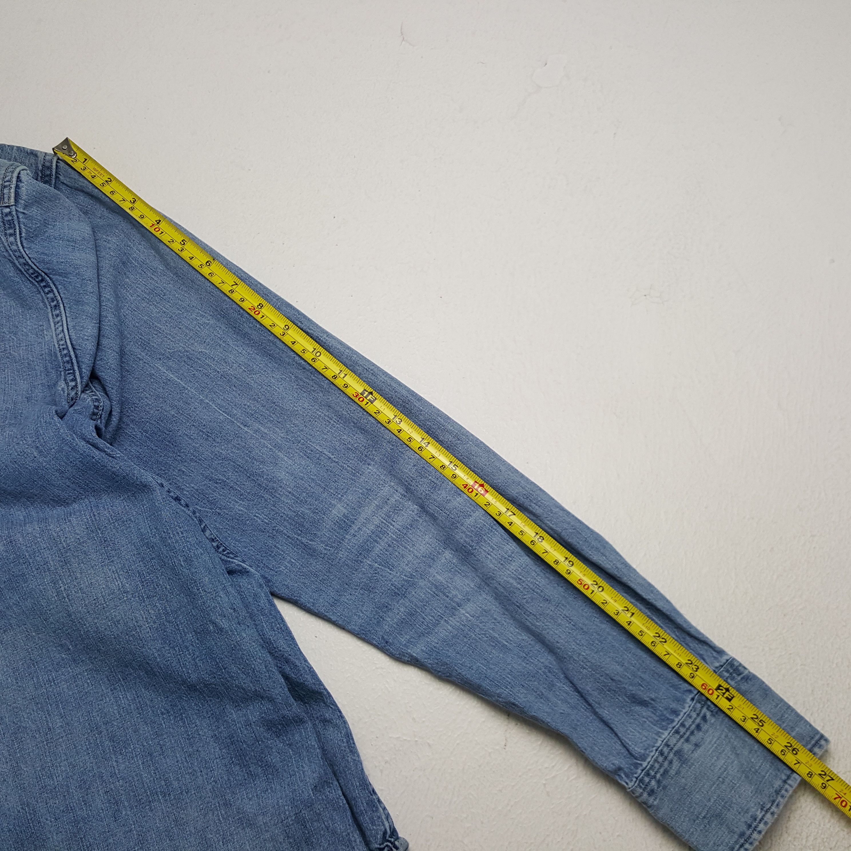 Polo Ralph Lauren × Vintage Vintage Polo Ralph Lauren American Brand Denim Shirt Size US XXL / EU 58 / 5 - 6 Thumbnail